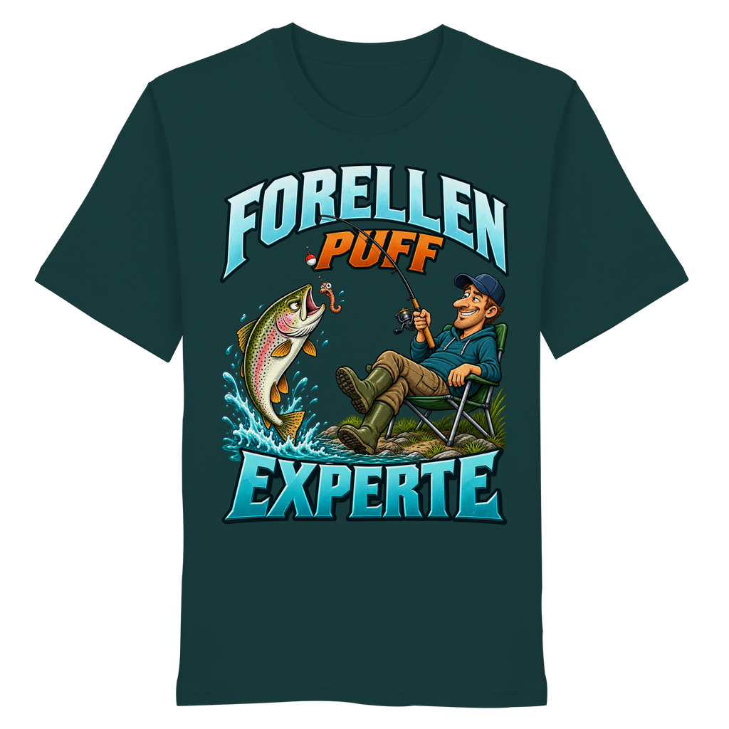 Forellen Puff Experte - Premium-Shirt