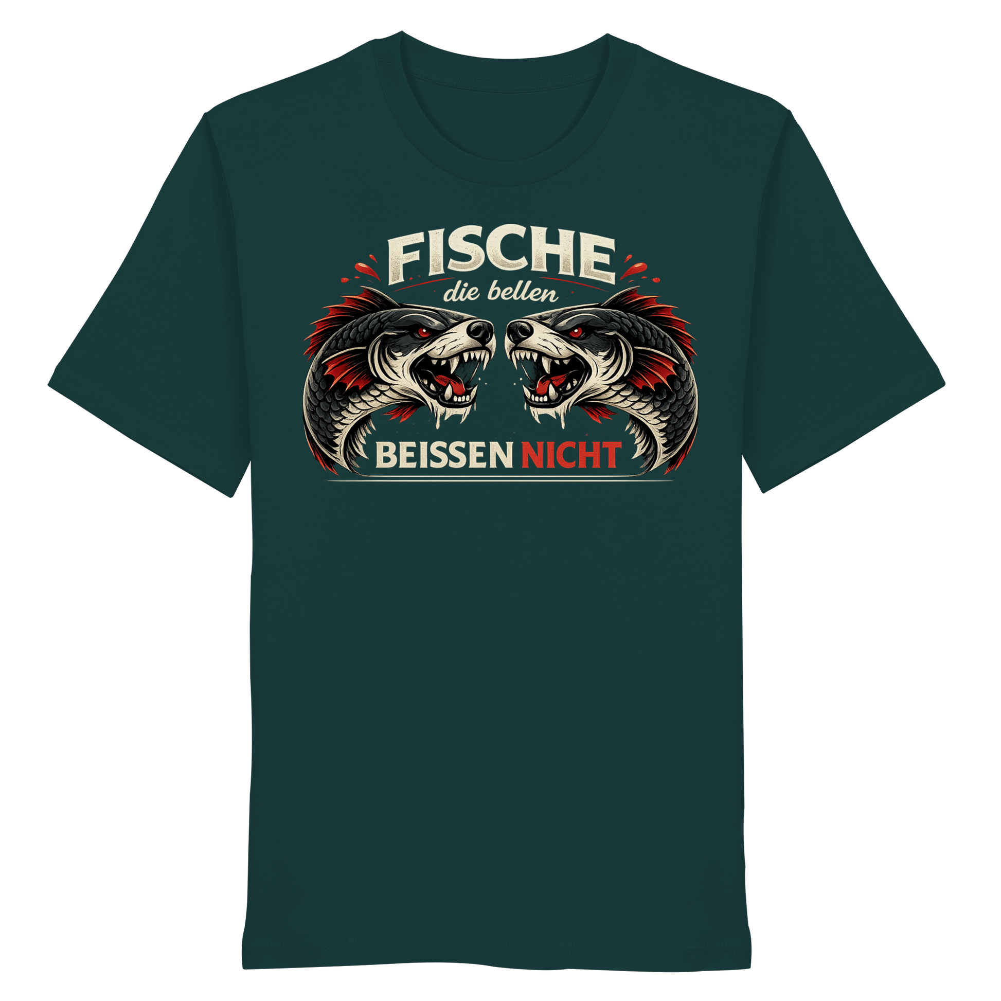 Fische die Bellen - Premium Shirt