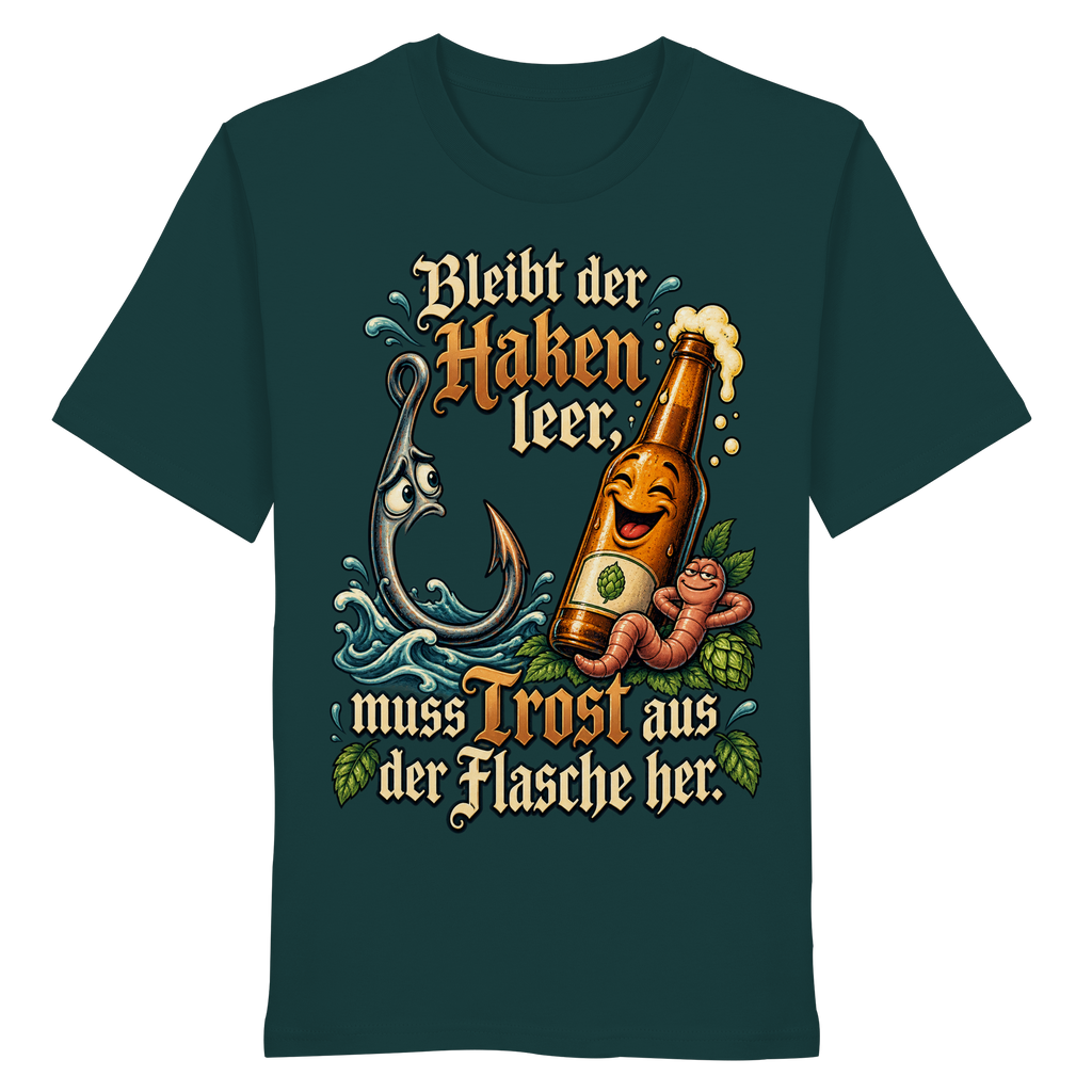 Bleibt der Haken leer - Premium-Shirt