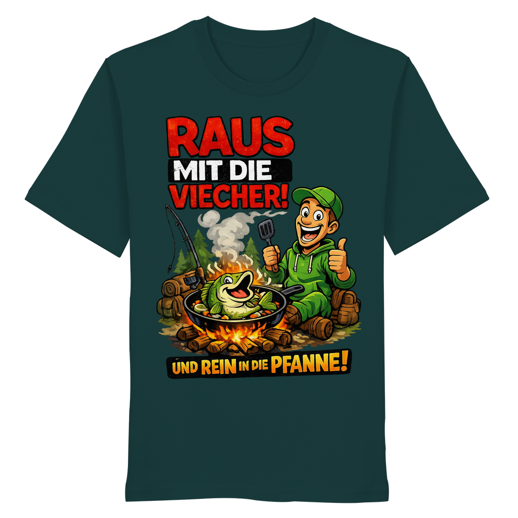 Raus Mit- Rein Pfanne - Premium Shirt