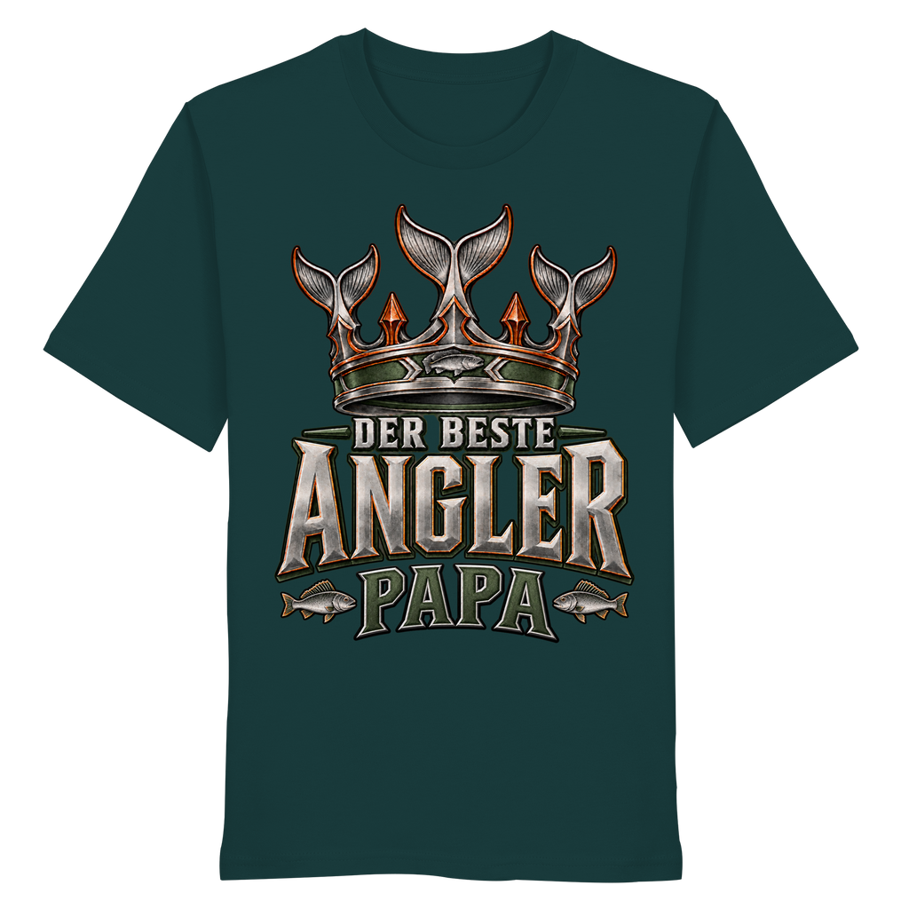 Der Beste Angler Papa - Premium-Shirt