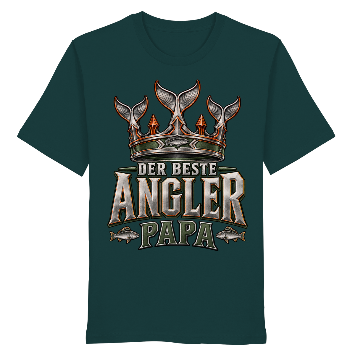 Der Beste Angler Papa - Premium-Shirt