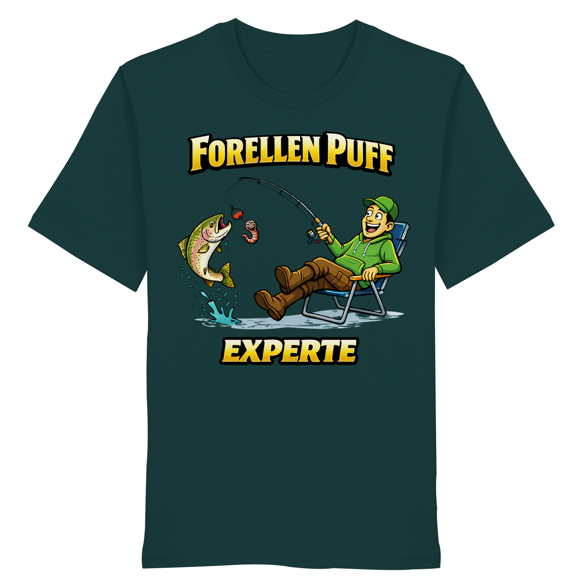 Forellen Puff Experte - Premium Shirt