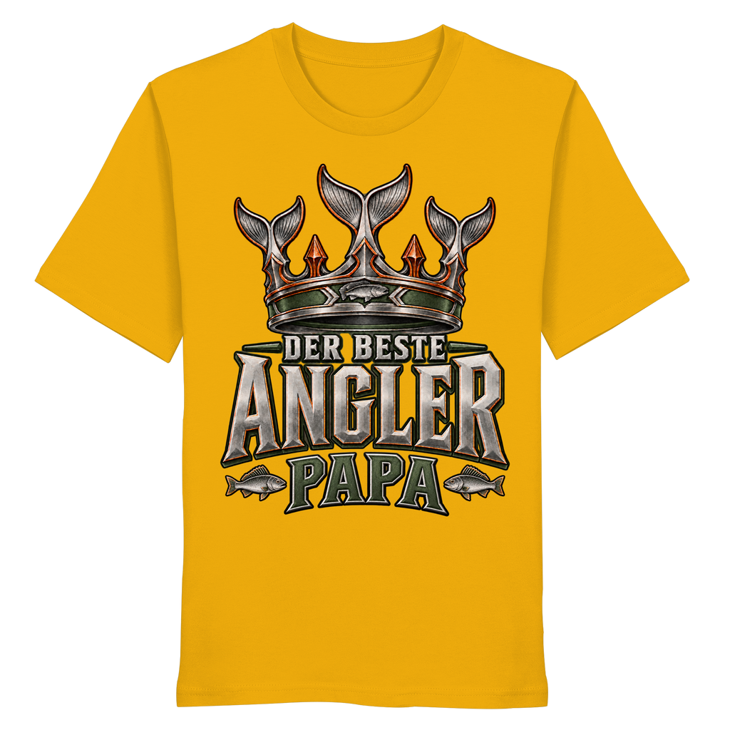 Der Beste Angler Papa - Premium-Shirt