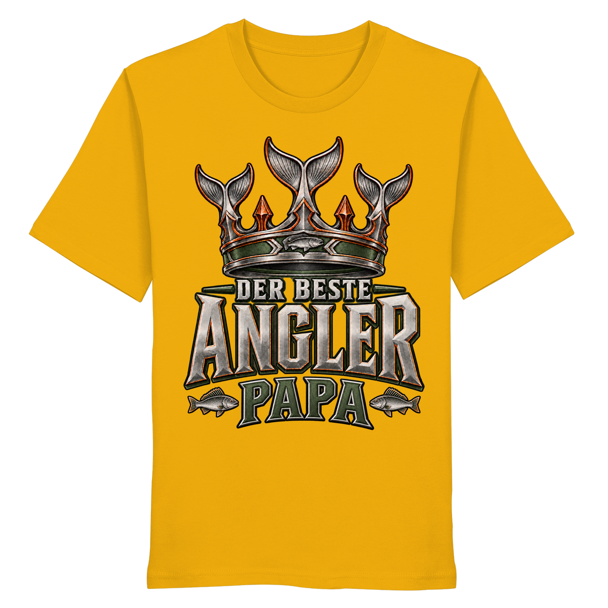 Der Beste Angler Papa - Premium-Shirt