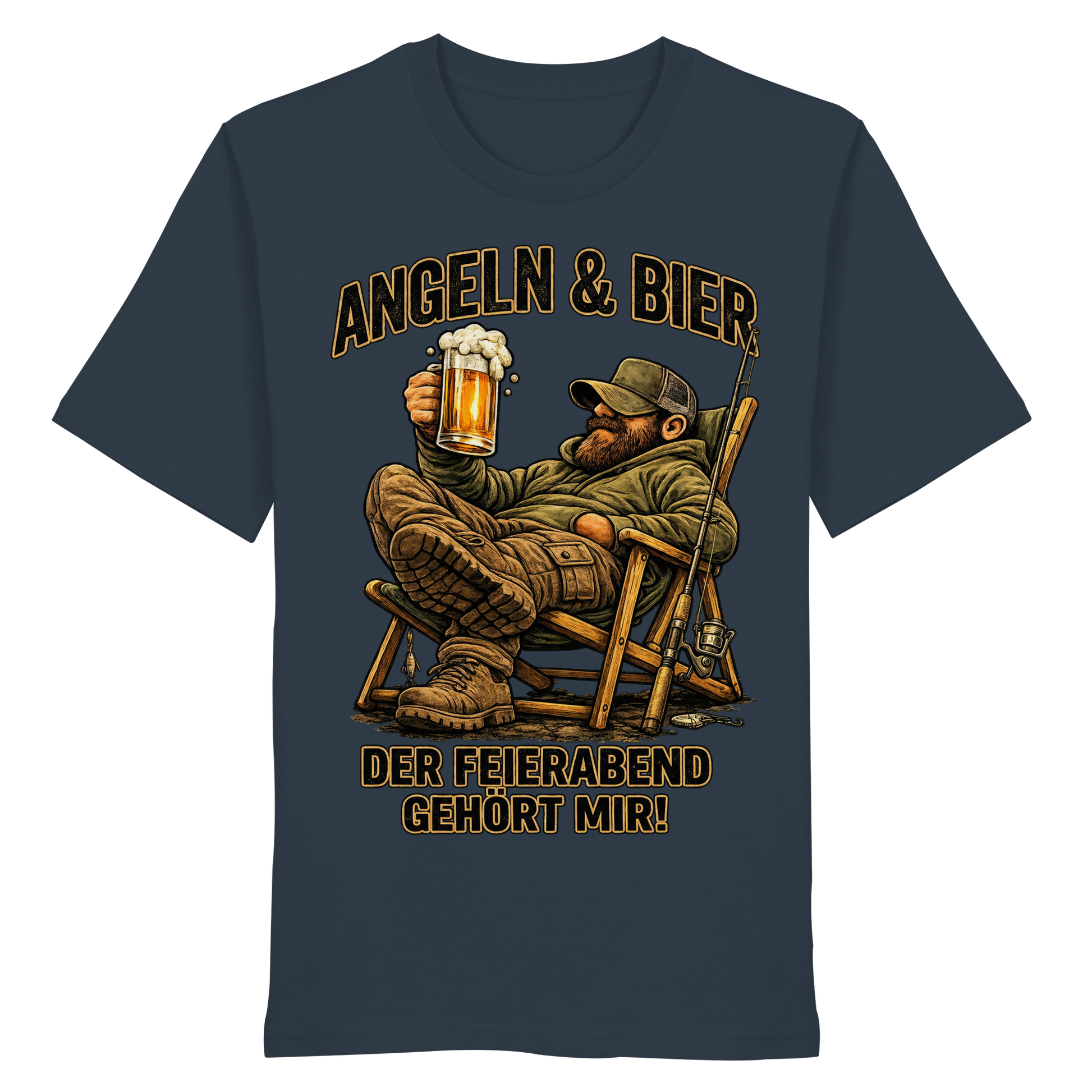 Angeln & Bier - Premium Shirt