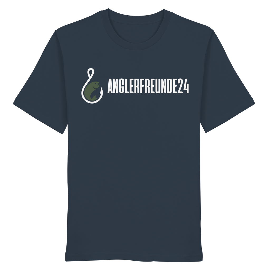Anglerfreunde24 Weiß - Premium Shirt