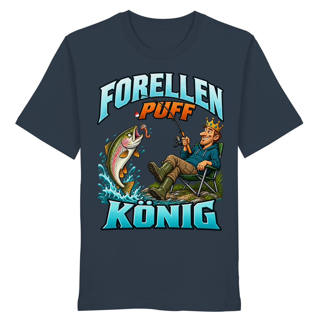 Forellen Puff König - Premium-Shirt