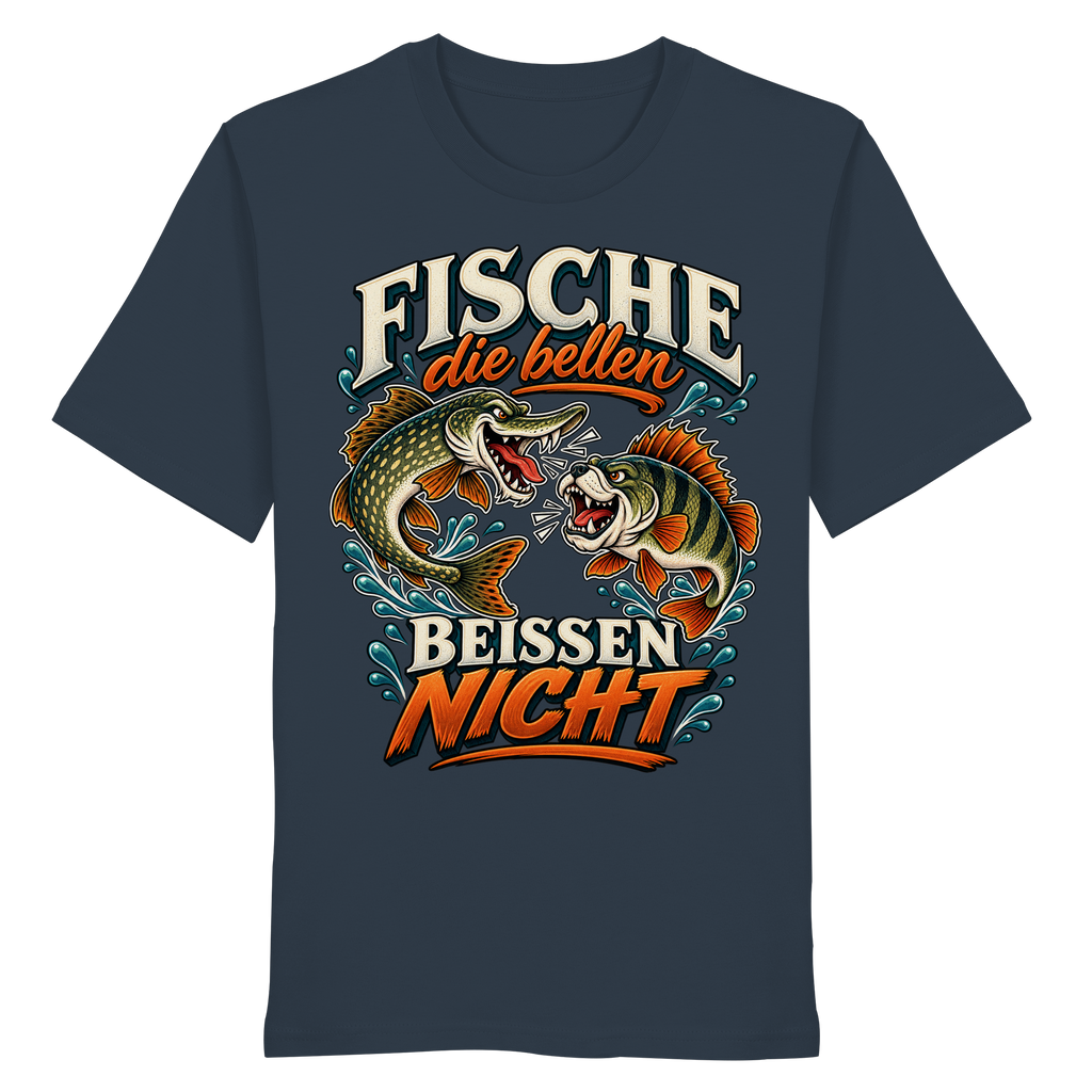 Fische die Bellen - Premium-Shirt