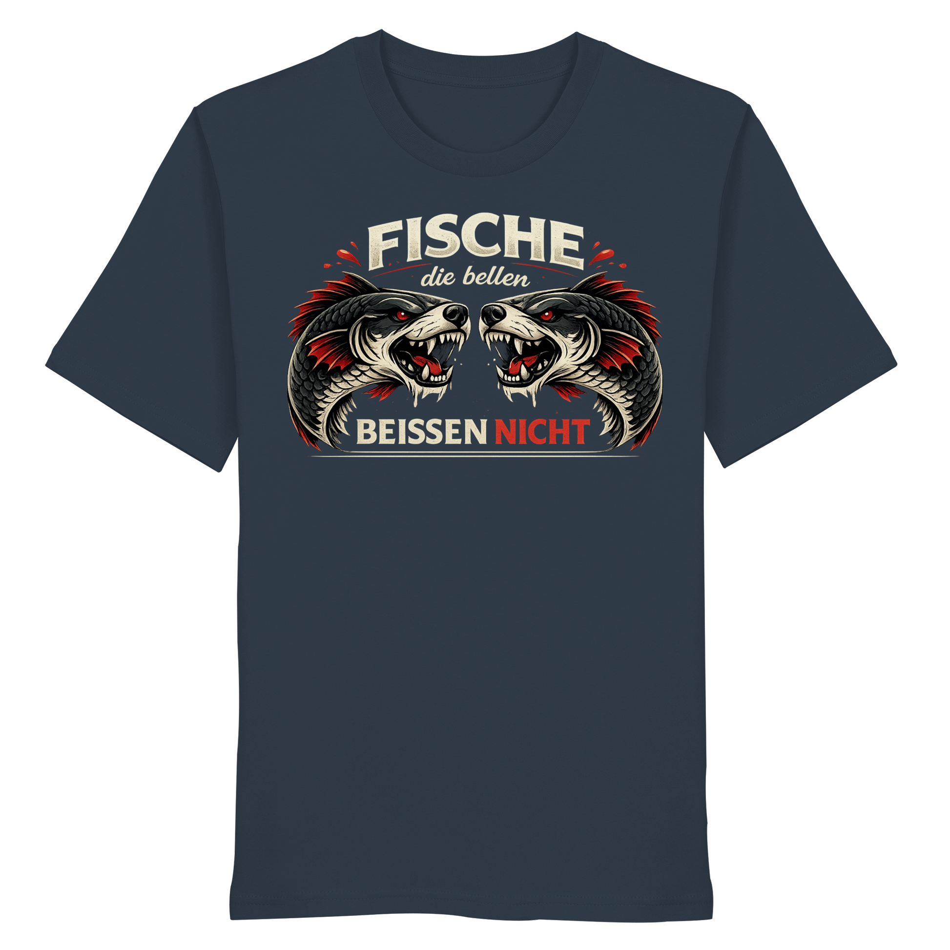 Fische die Bellen - Premium Shirt