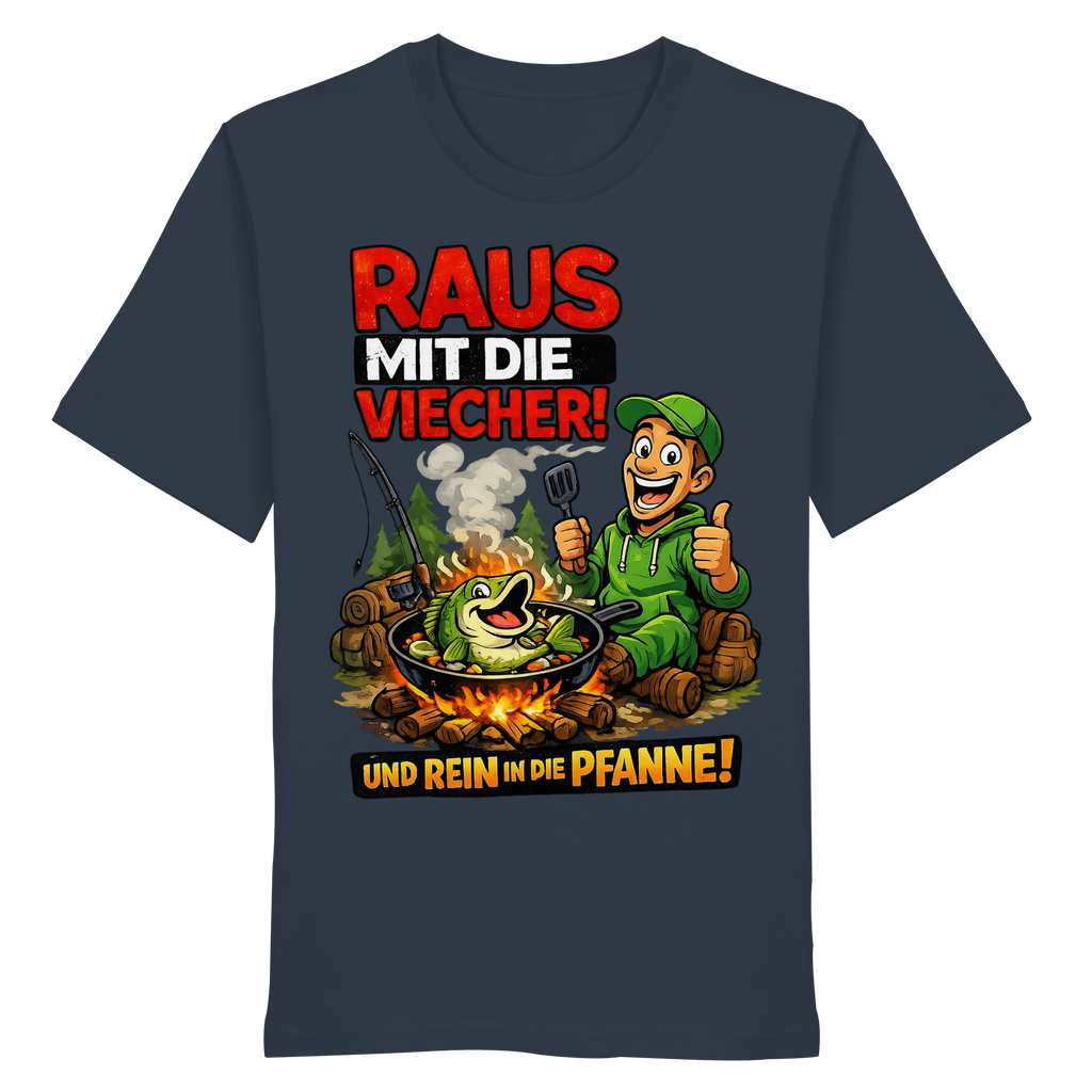 Raus Mit- Rein Pfanne - Premium Shirt