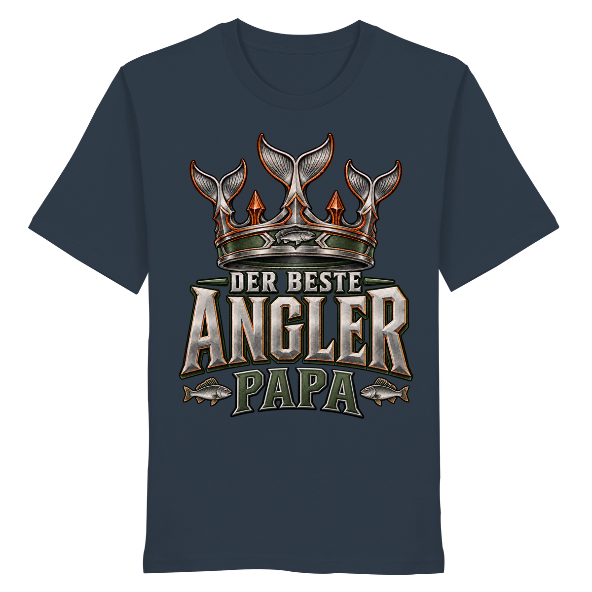 Der Beste Angler Papa - Premium-Shirt