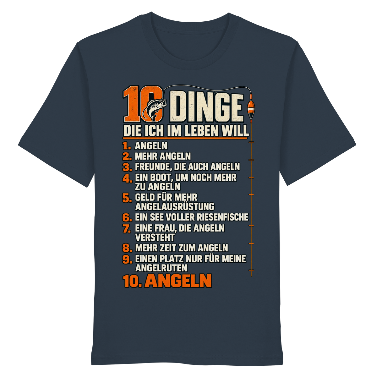 10 Dinge - Premium-Shirt