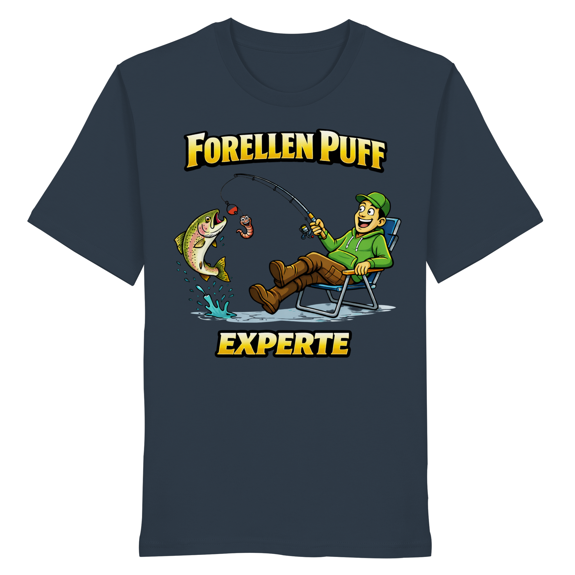 Forellen Puff Experte - Premium Shirt