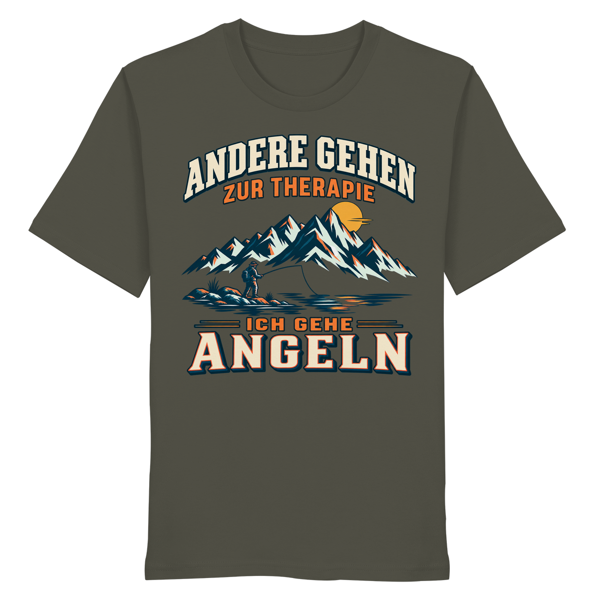 Therapie Angeln - Premium-Shirt