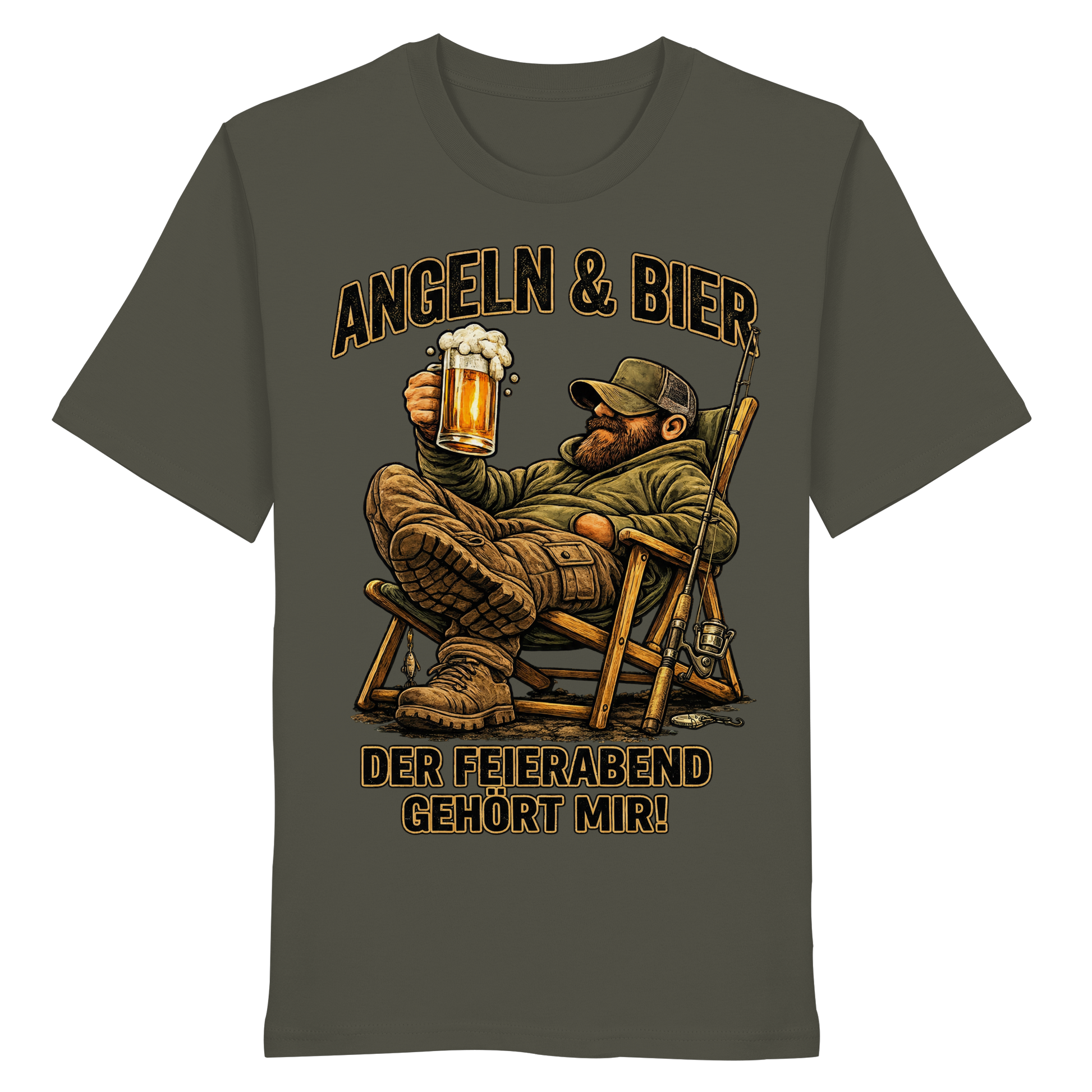 Angeln & Bier - Premium Shirt