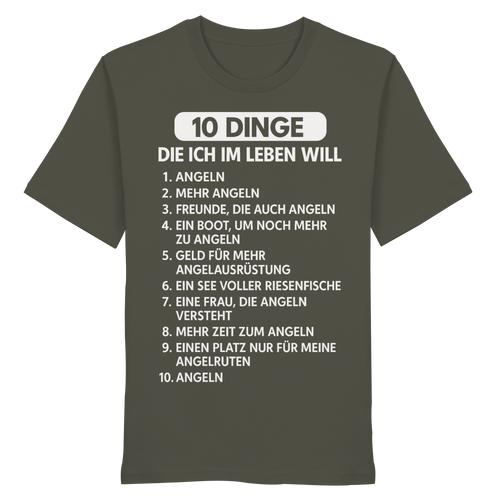 10 Dinge - Premium Shirt