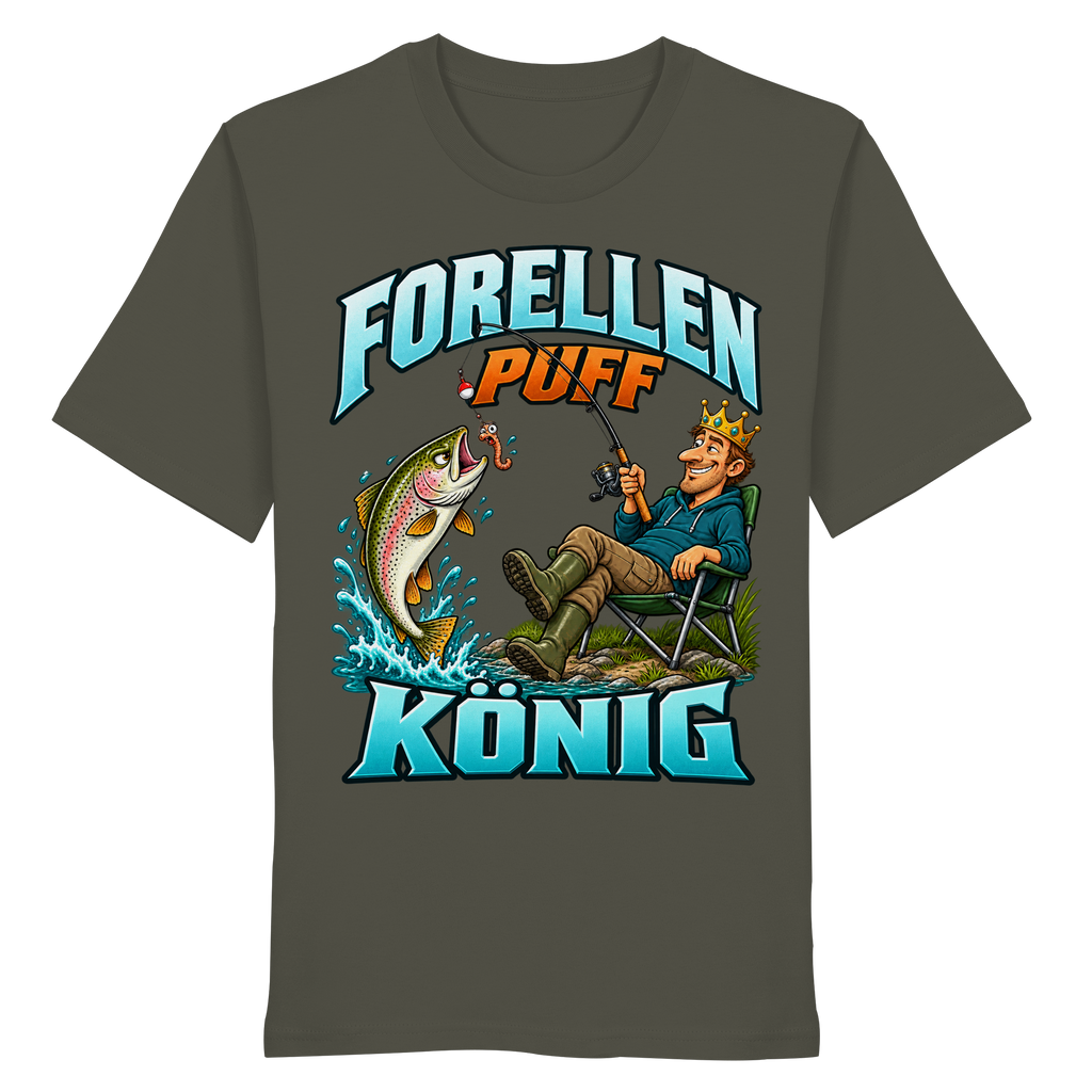 Forellen Puff König - Premium-Shirt