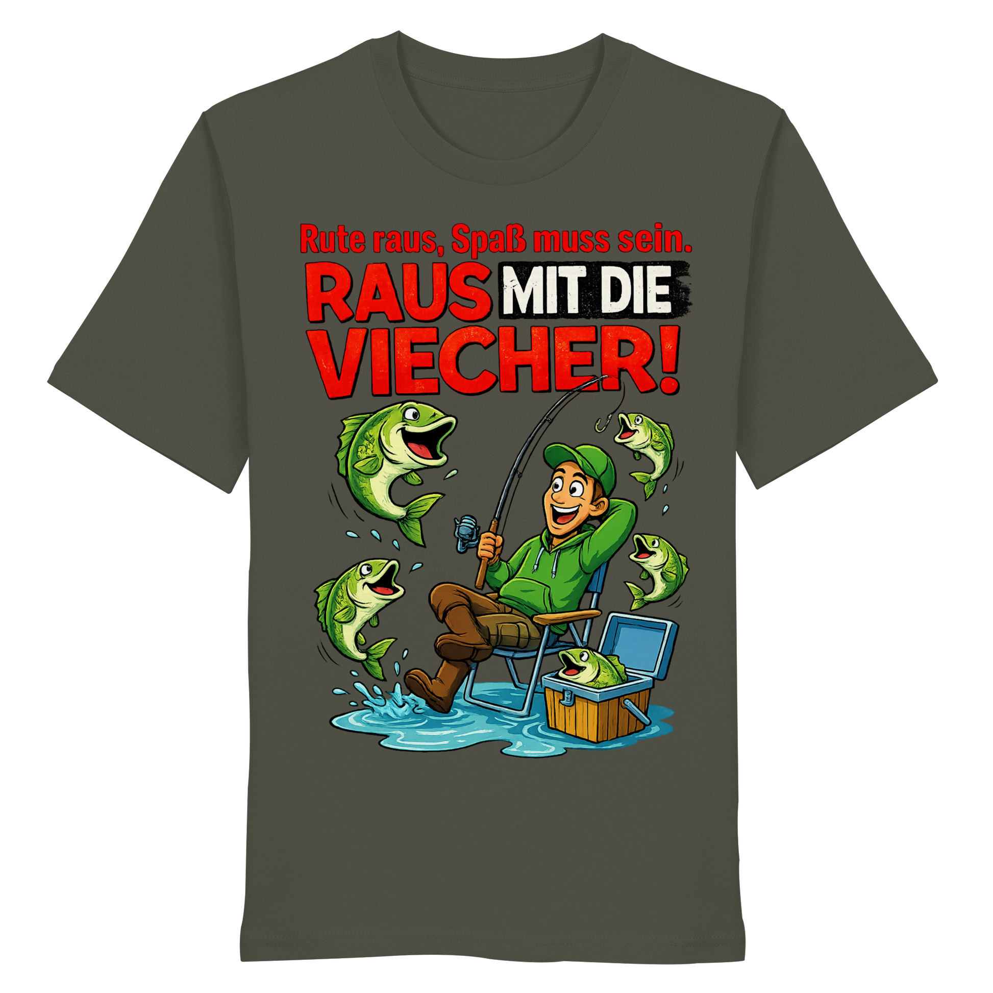 Raus Mit Die Viecher  - Premium Shirt