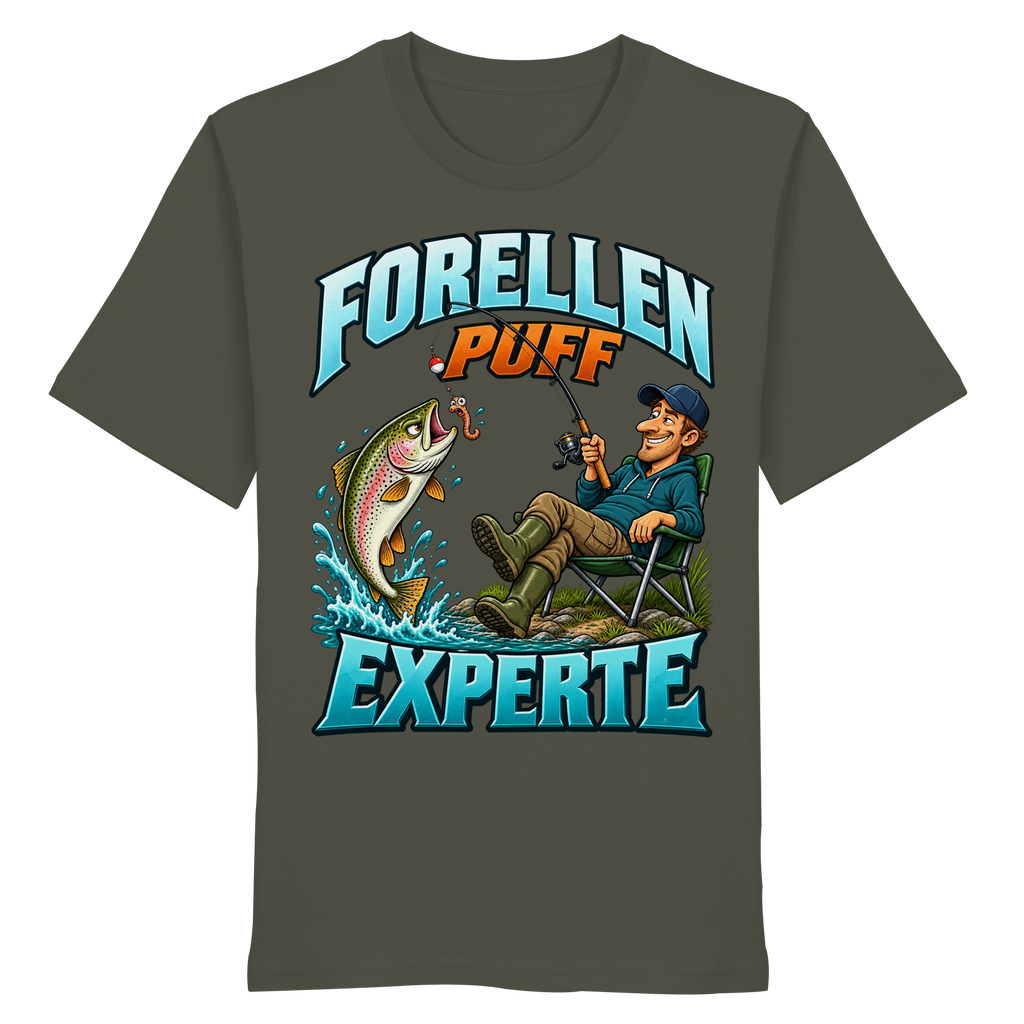 Forellen Puff Experte - Premium-Shirt