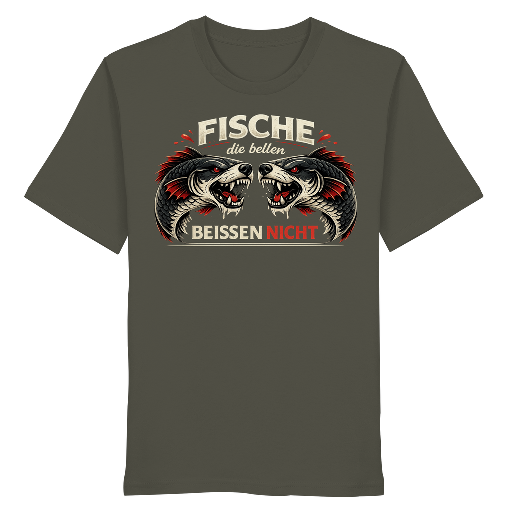 Fische die Bellen - Premium Shirt