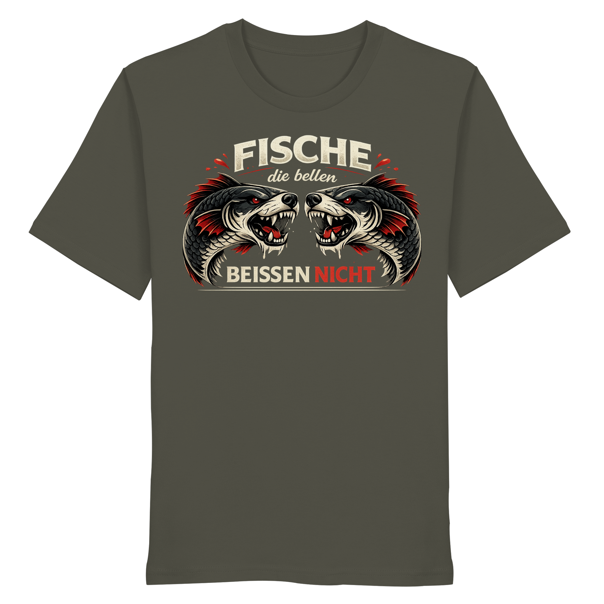Fische die Bellen - Premium Shirt
