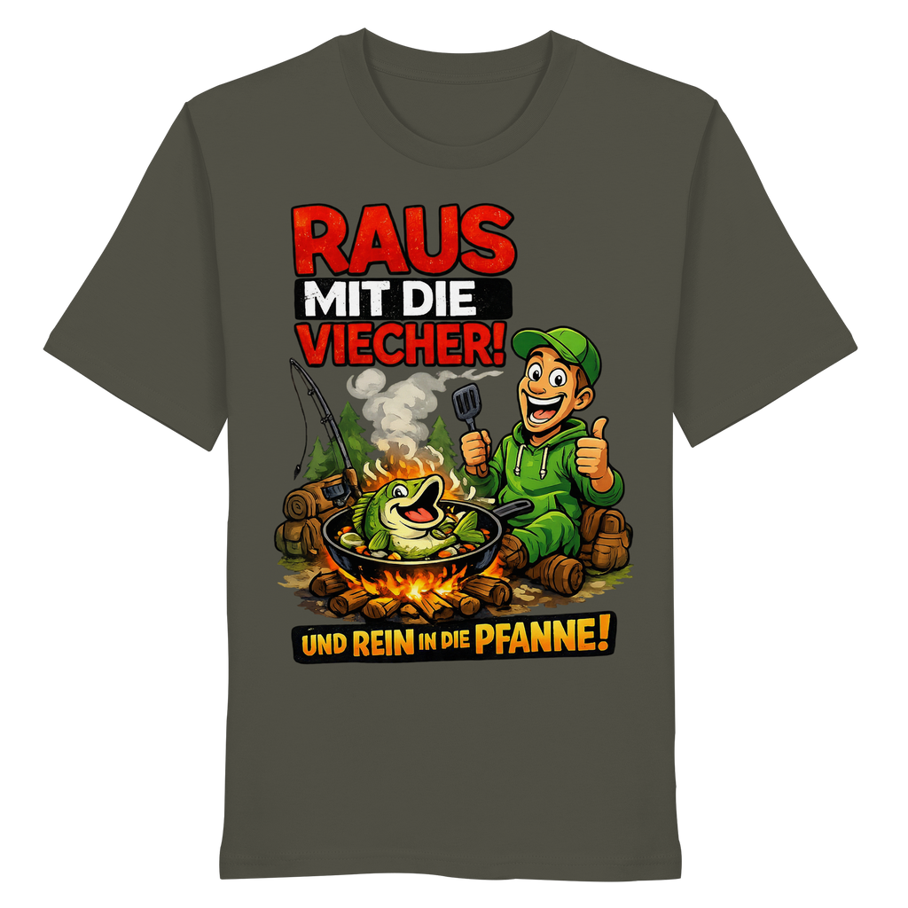 Raus Mit- Rein Pfanne - Premium Shirt