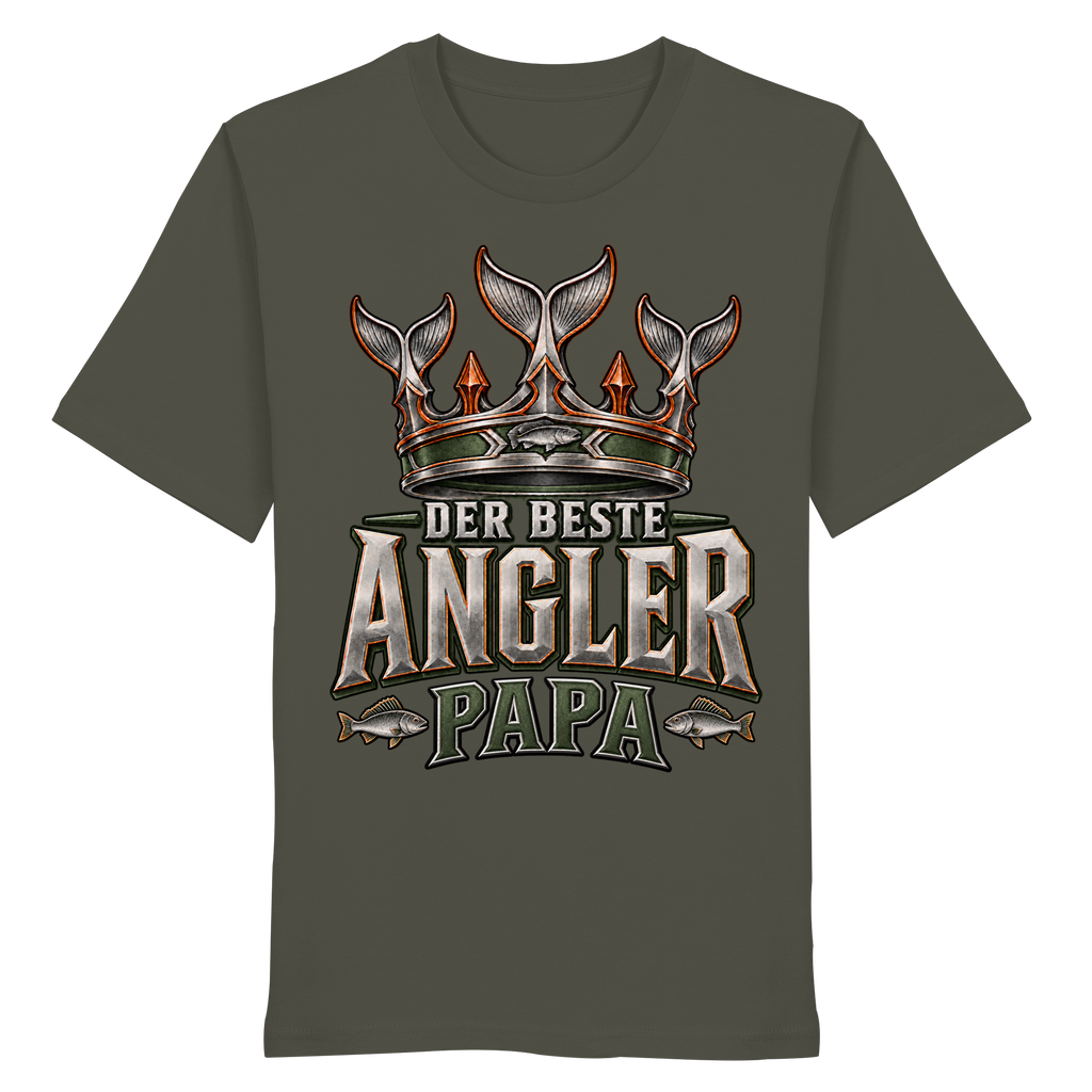Der Beste Angler Papa - Premium-Shirt