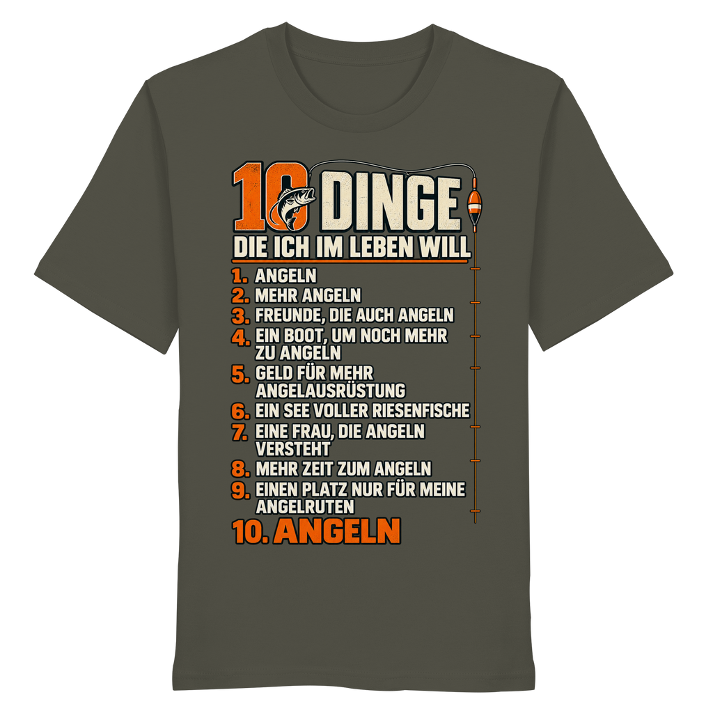 10 Dinge - Premium-Shirt