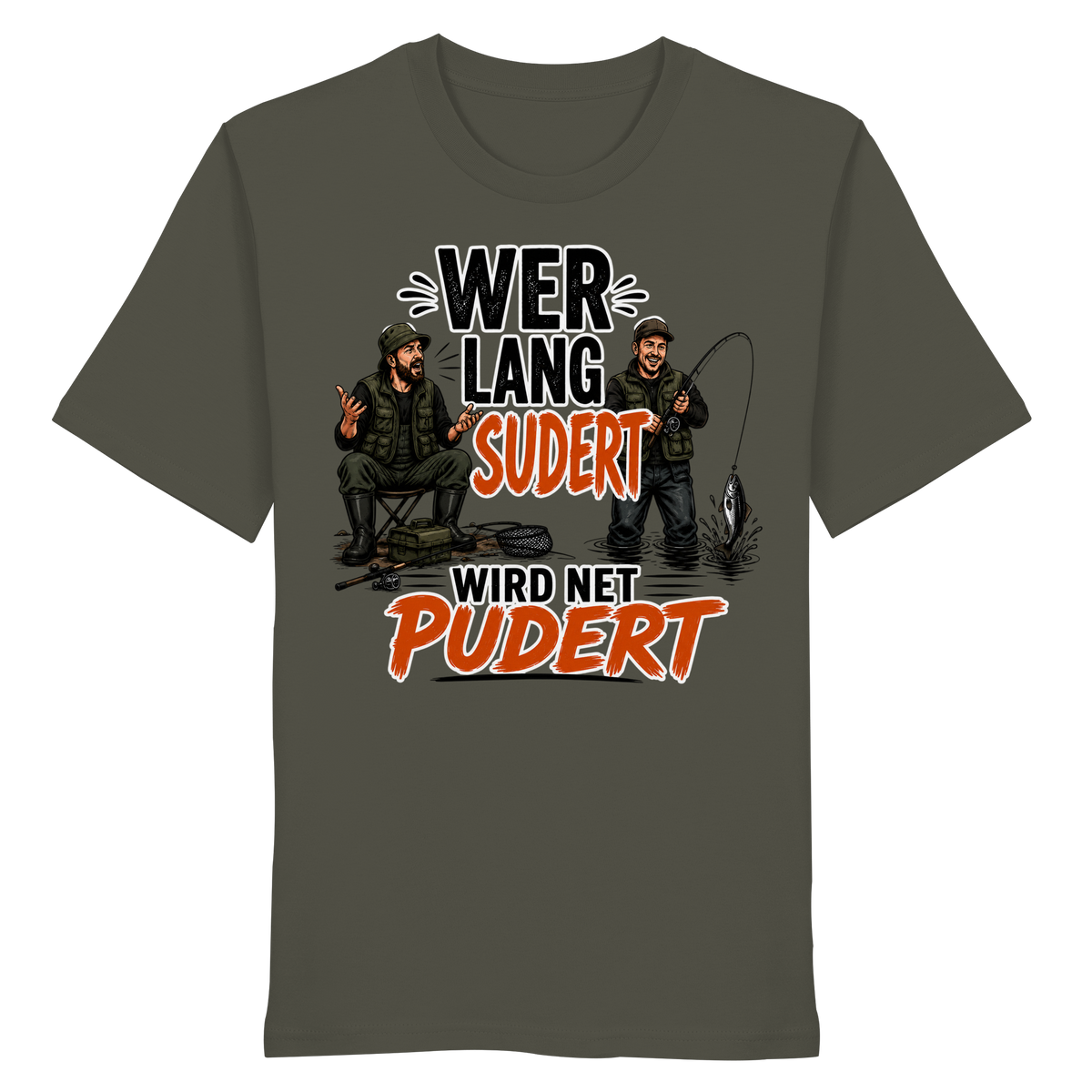 Wer Lang Sudert - Premium-Shirt