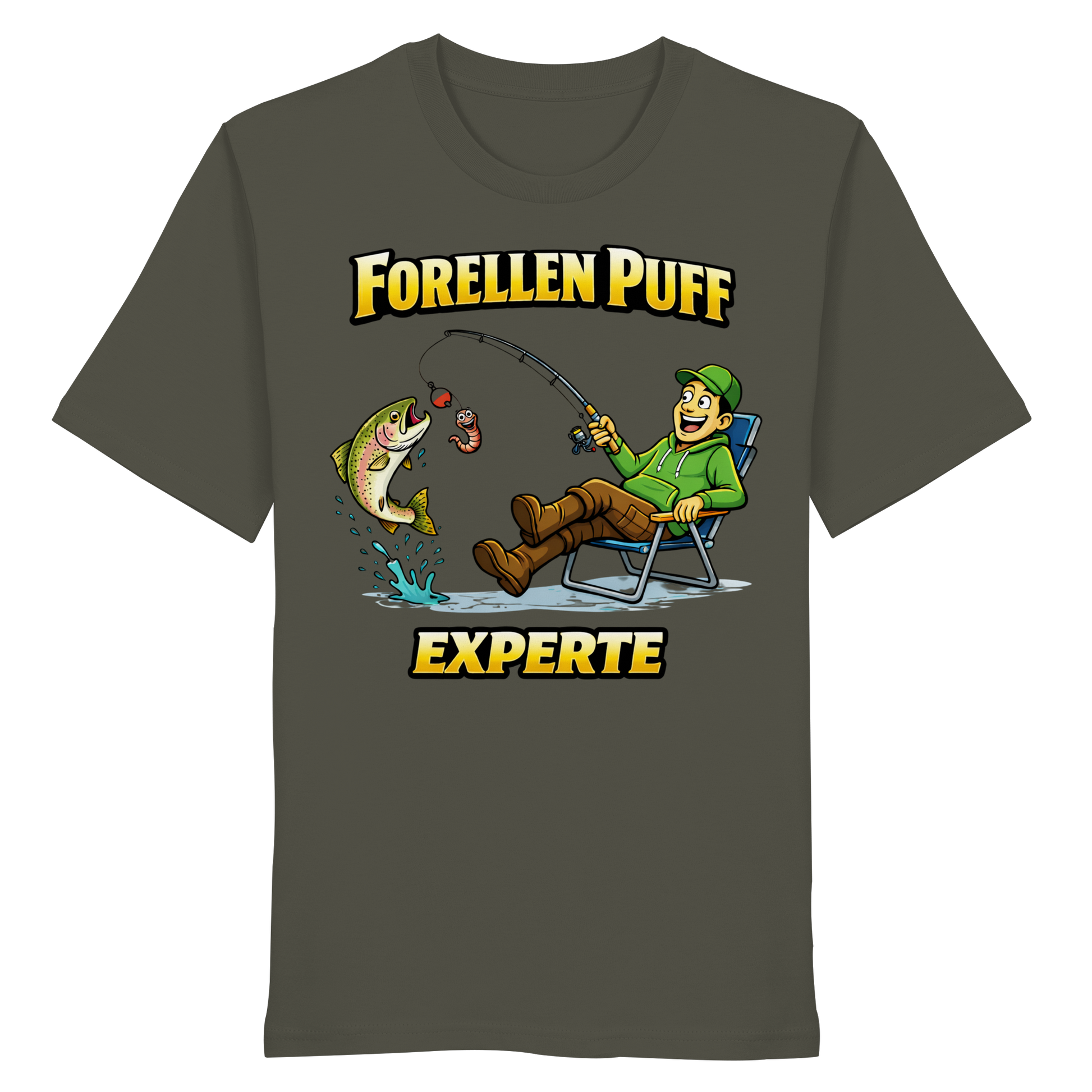Forellen Puff Experte - Premium Shirt