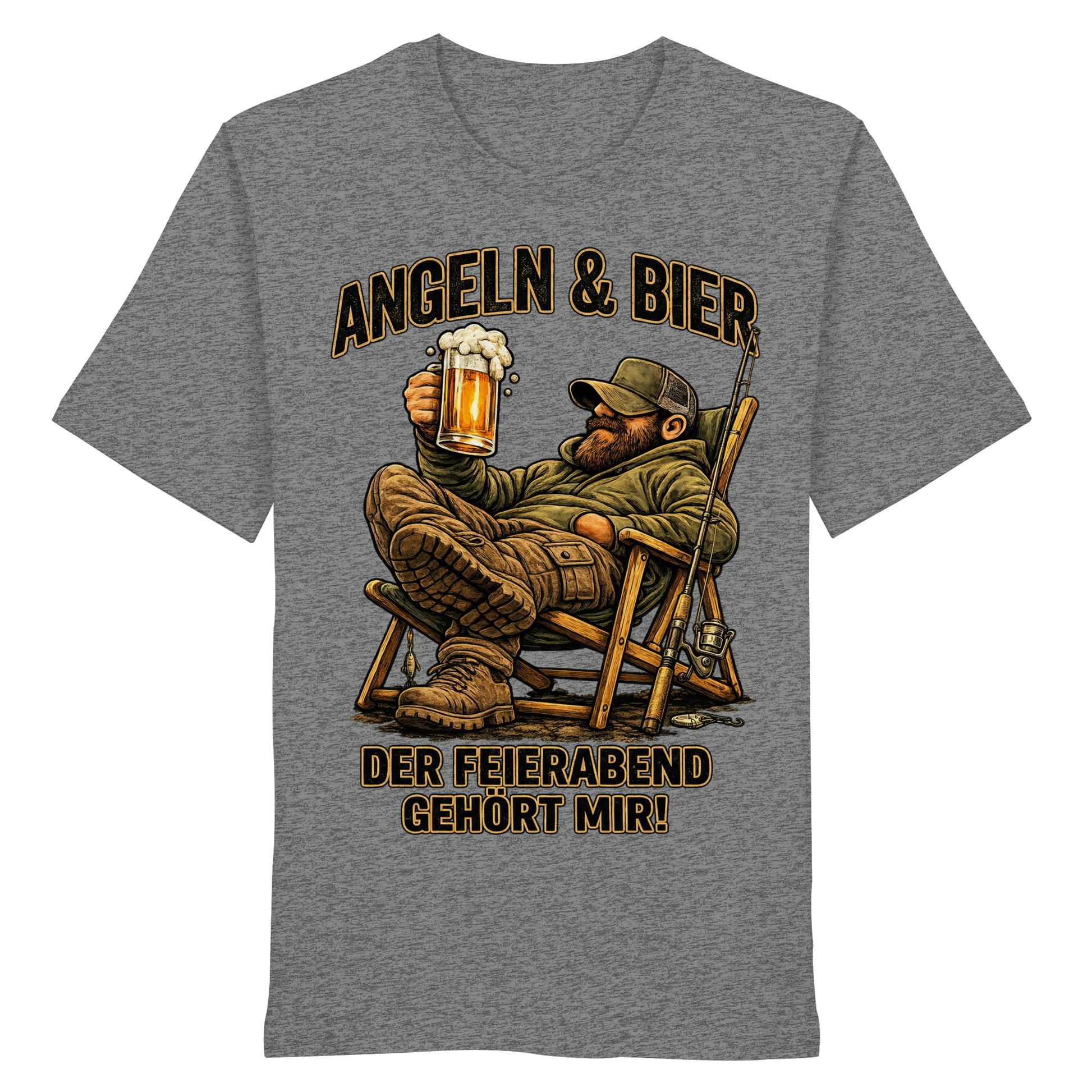 Angeln & Bier - Premium Shirt