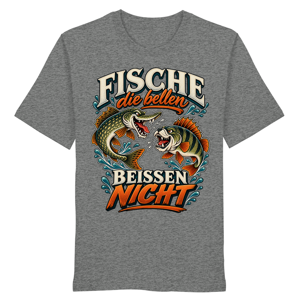 Fische die Bellen - Premium-Shirt