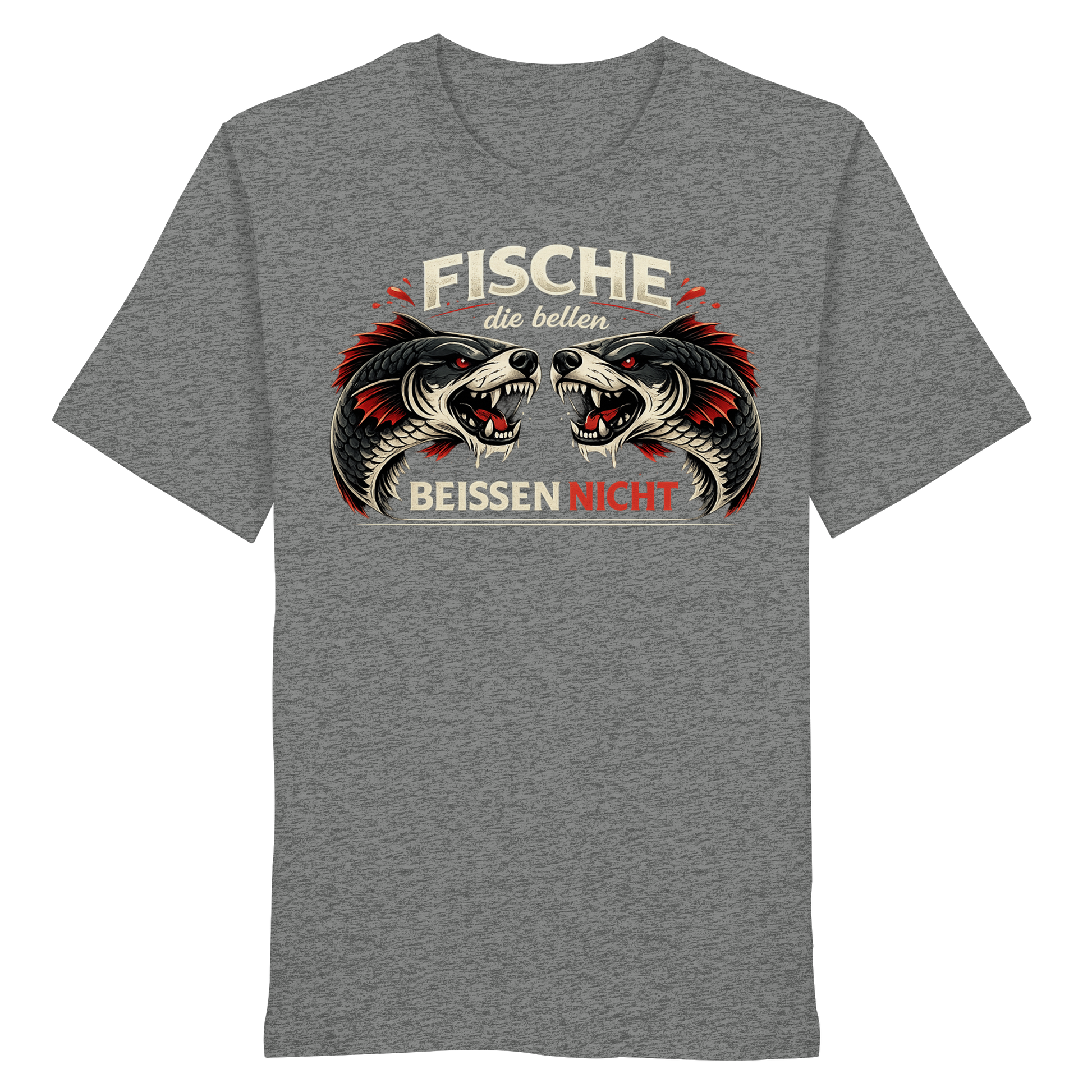 Fische die Bellen - Premium Shirt