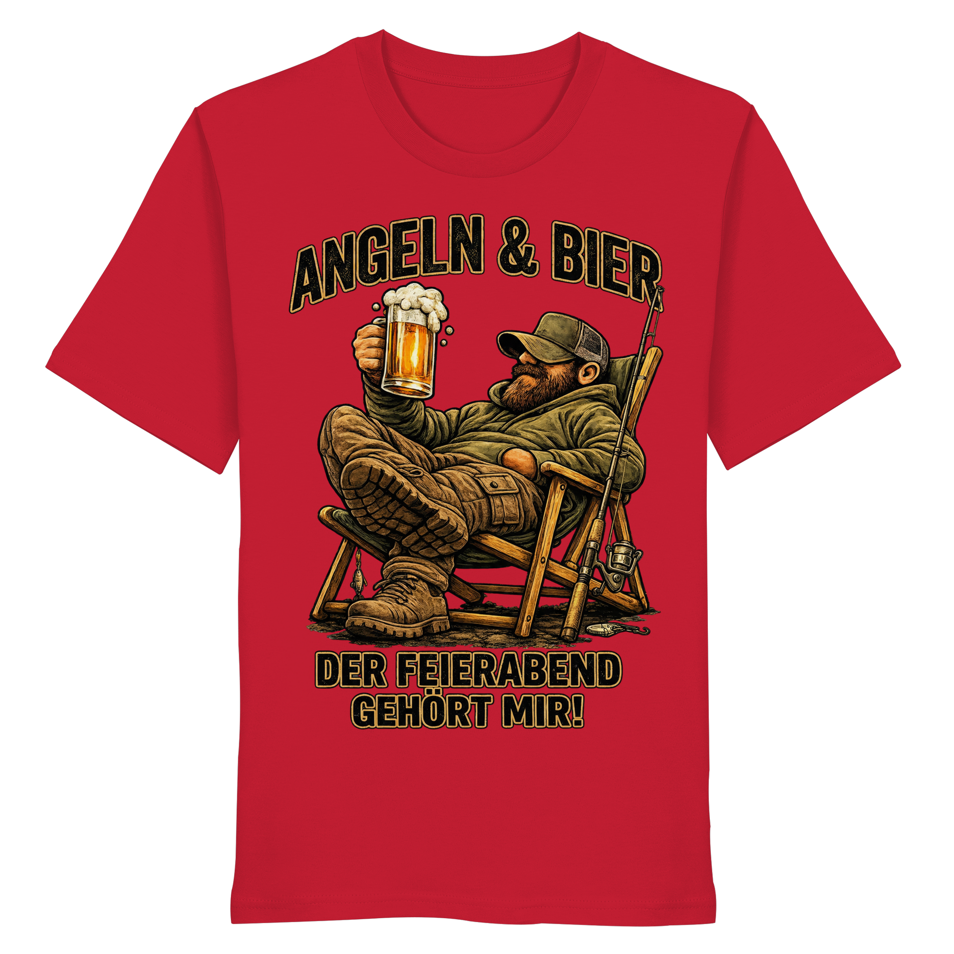 Angeln & Bier - Premium Shirt