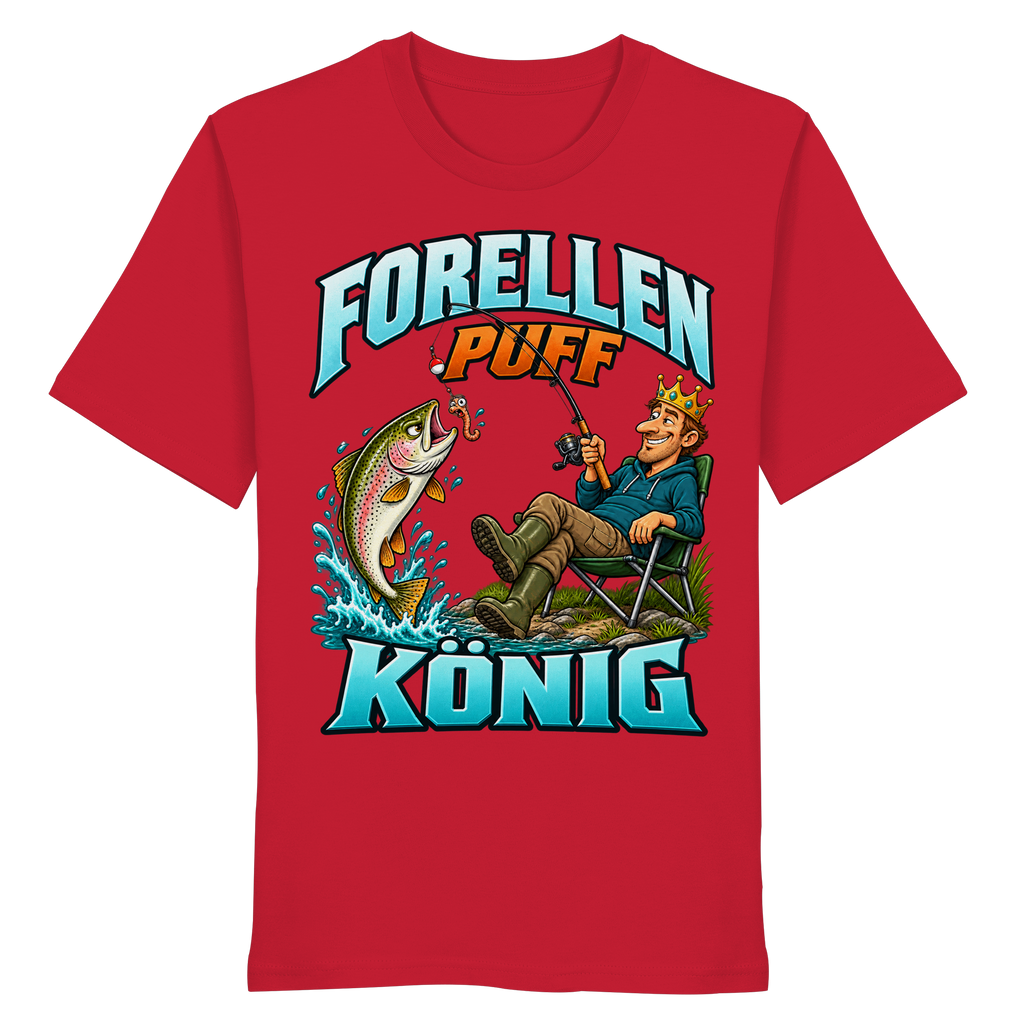 Forellen Puff König - Premium-Shirt