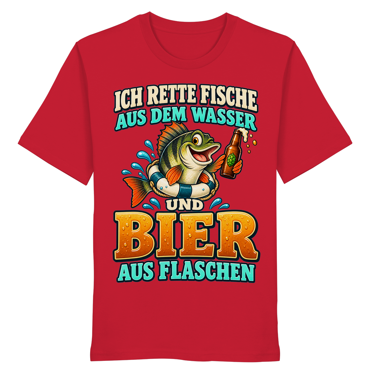 Ich Rette Fische - Premium-Shirt