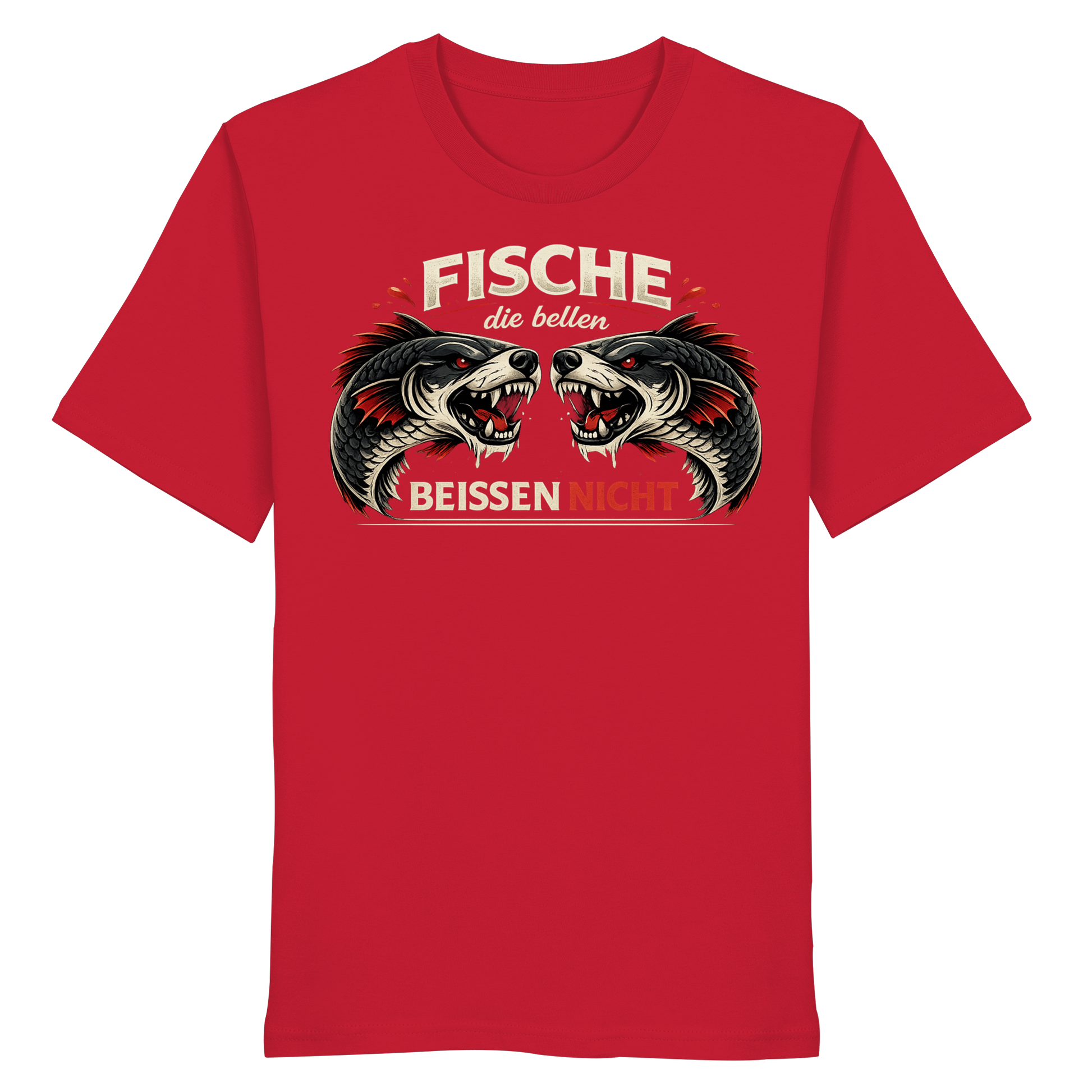Fische die Bellen - Premium Shirt