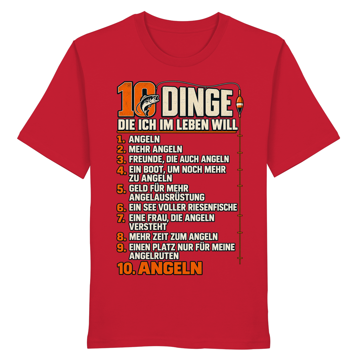 10 Dinge - Premium-Shirt