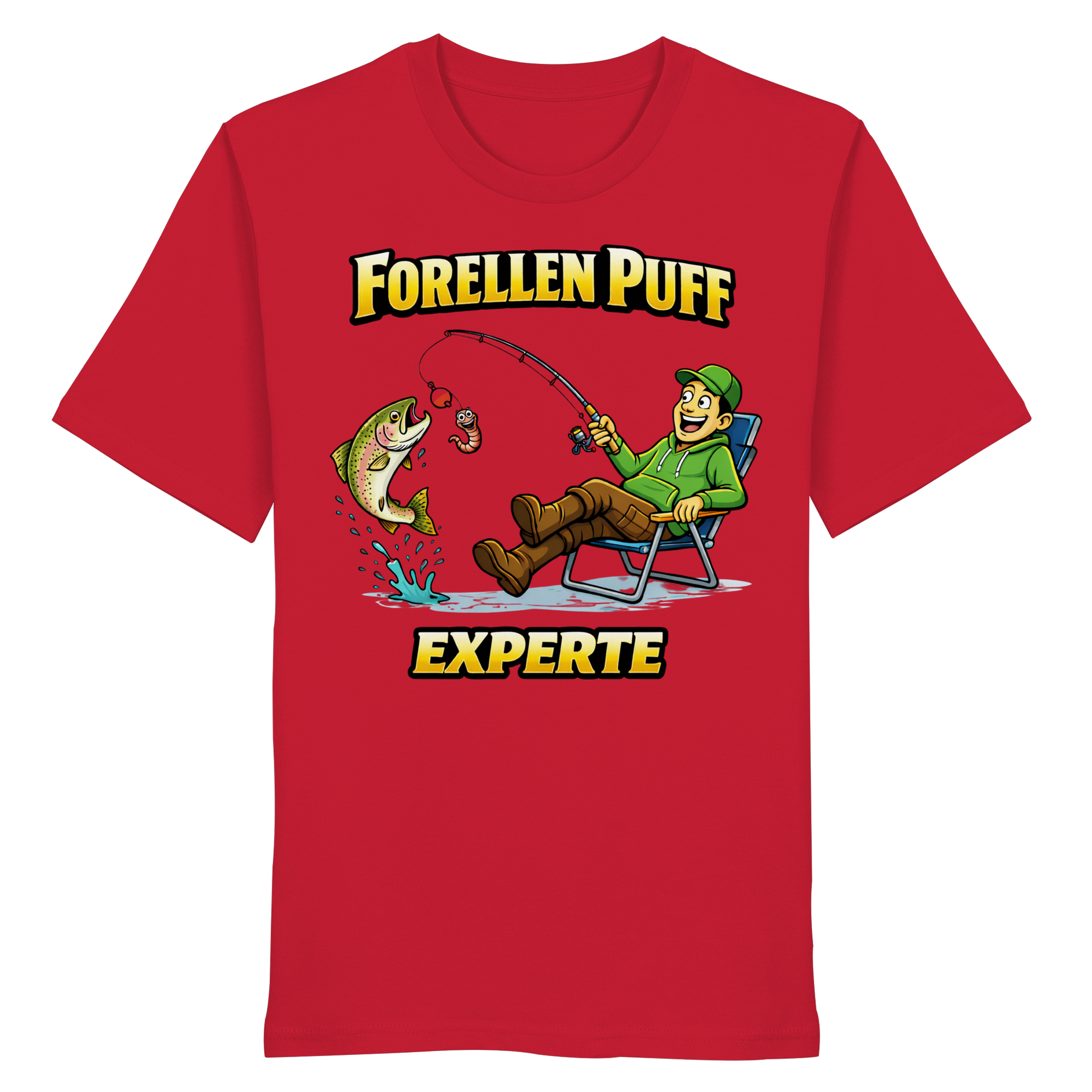 Forellen Puff Experte - Premium Shirt