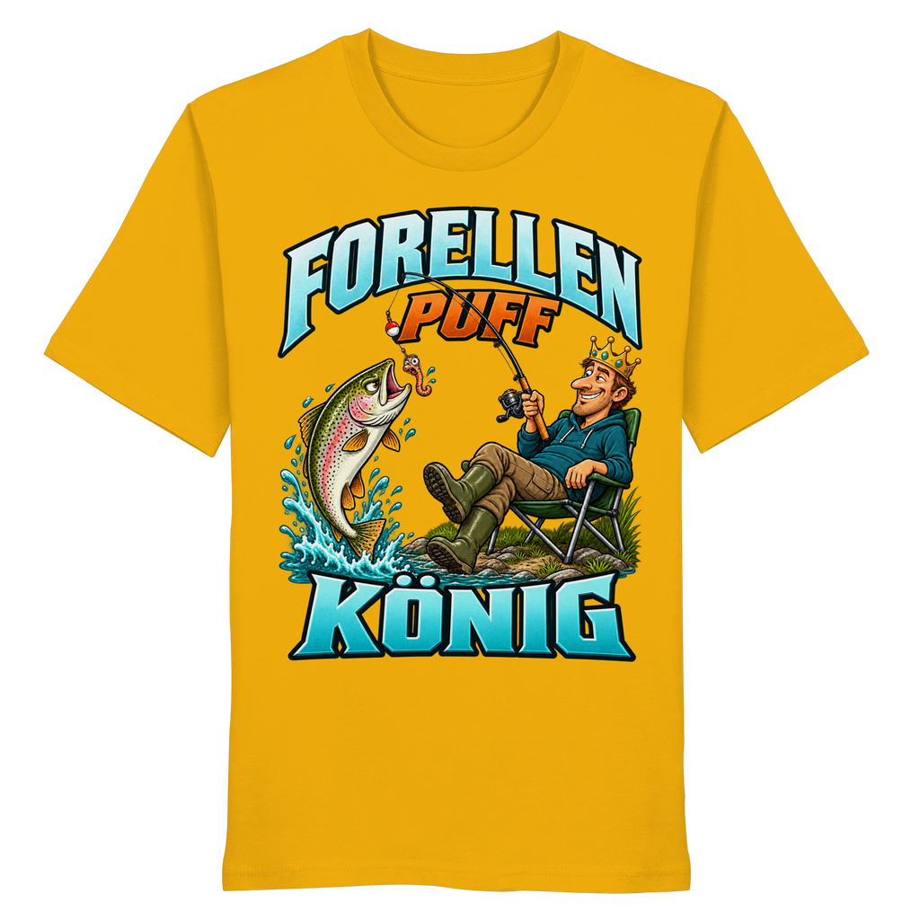 Forellen Puff König - Premium-Shirt