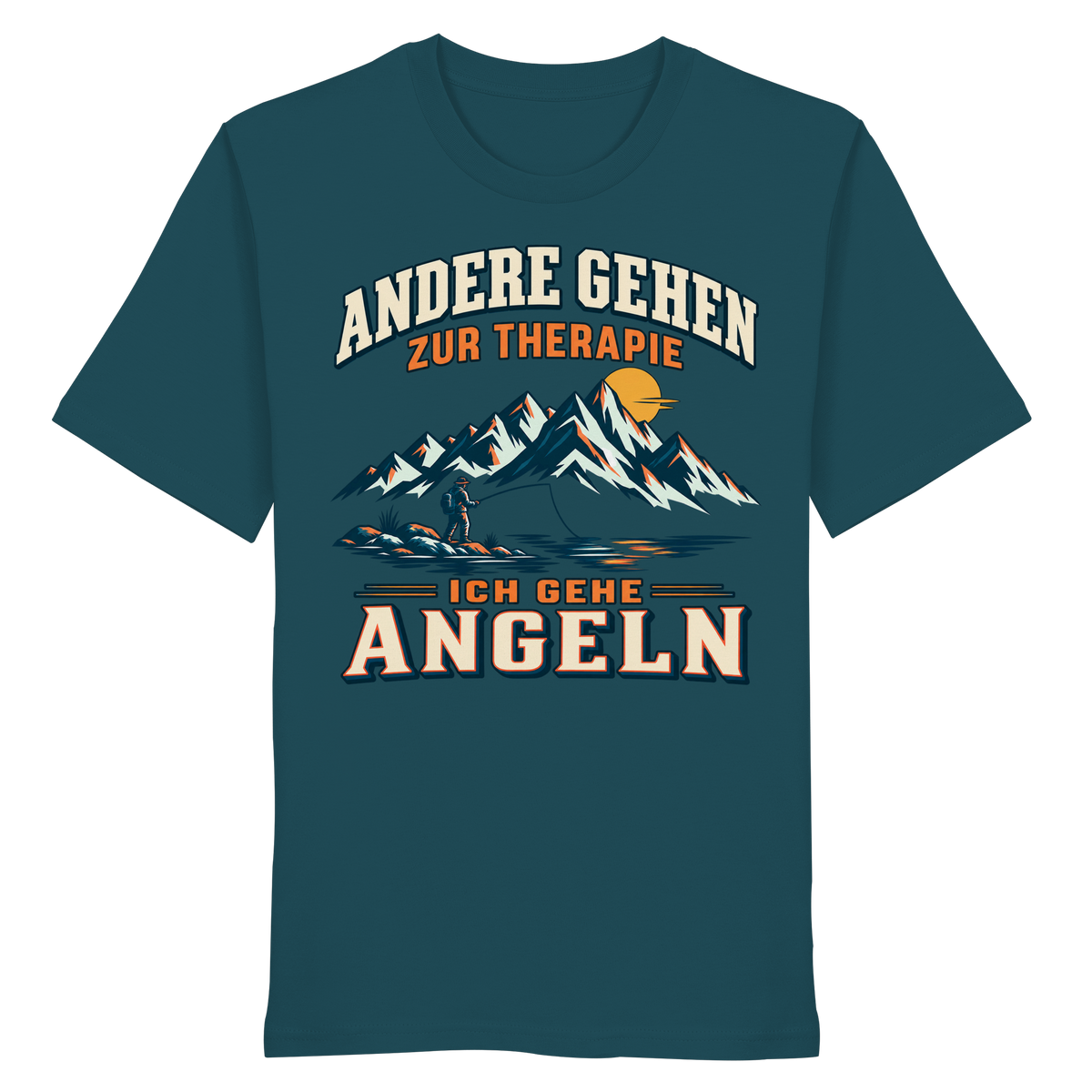Therapie Angeln - Premium-Shirt