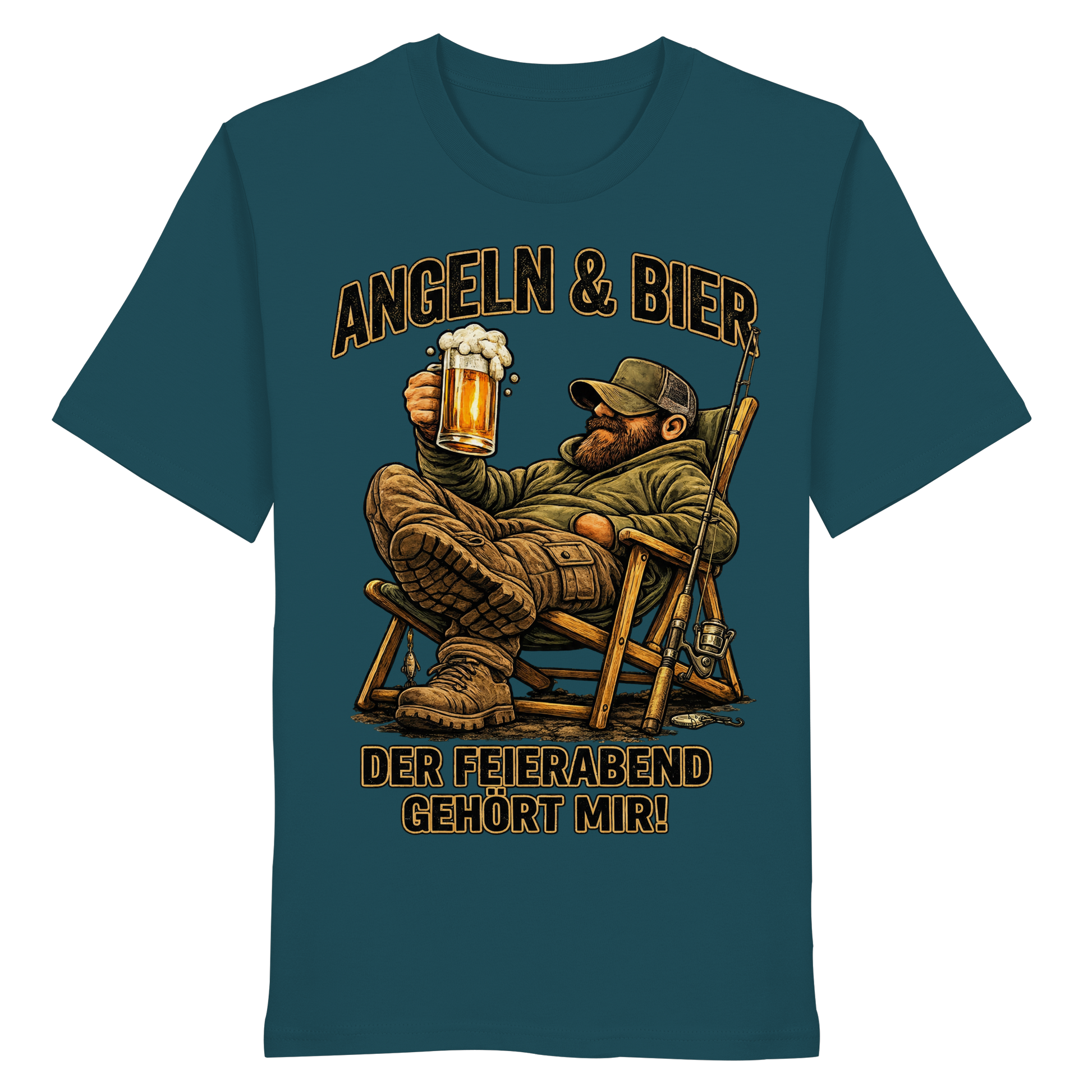Angeln & Bier - Premium Shirt