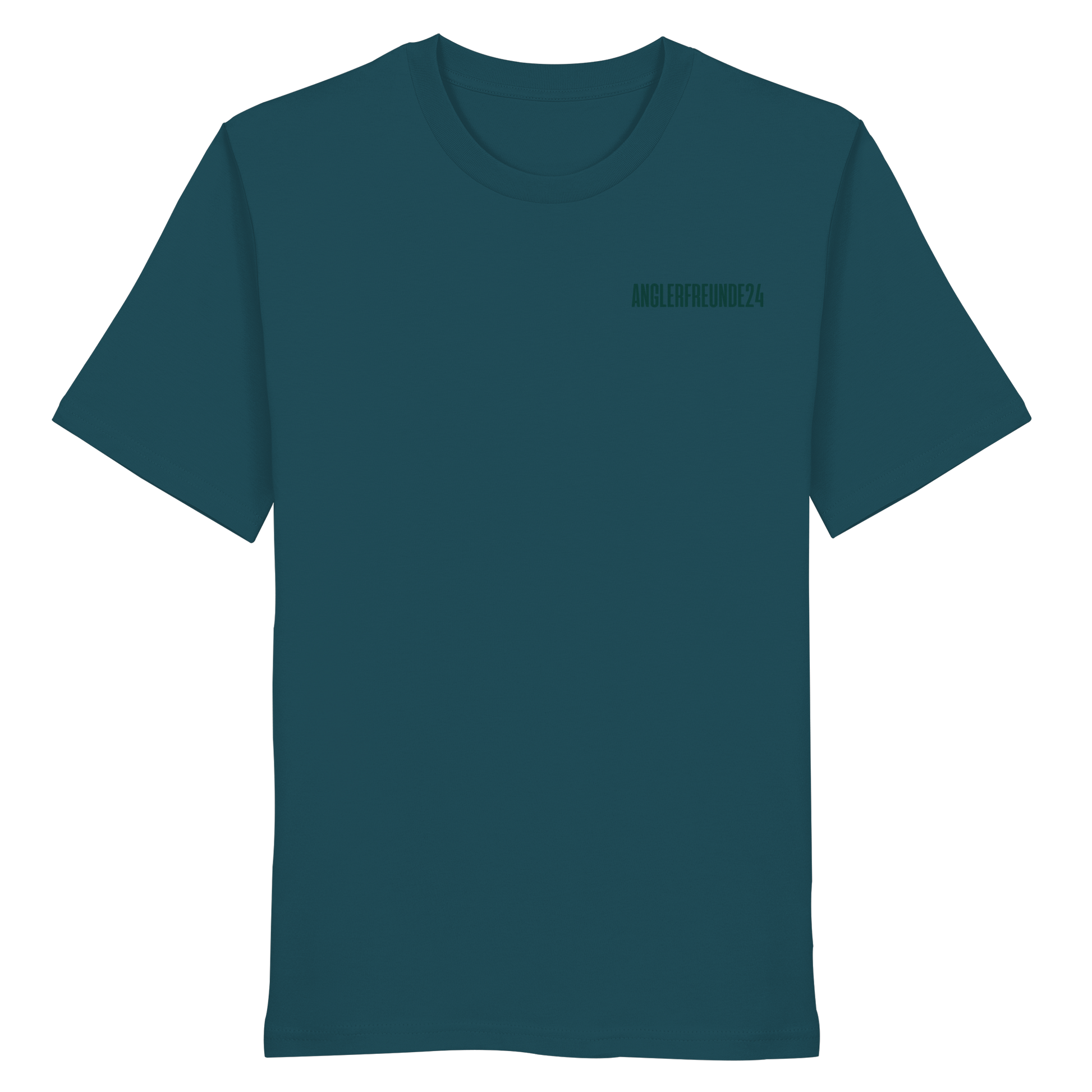 Anglerfreunde24 Logo Grün - Premium Shirt