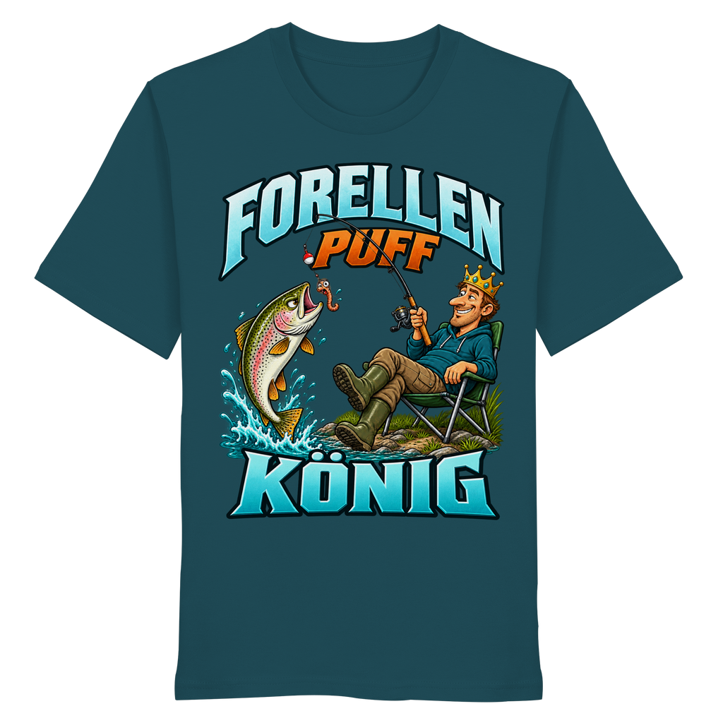 Forellen Puff König - Premium-Shirt