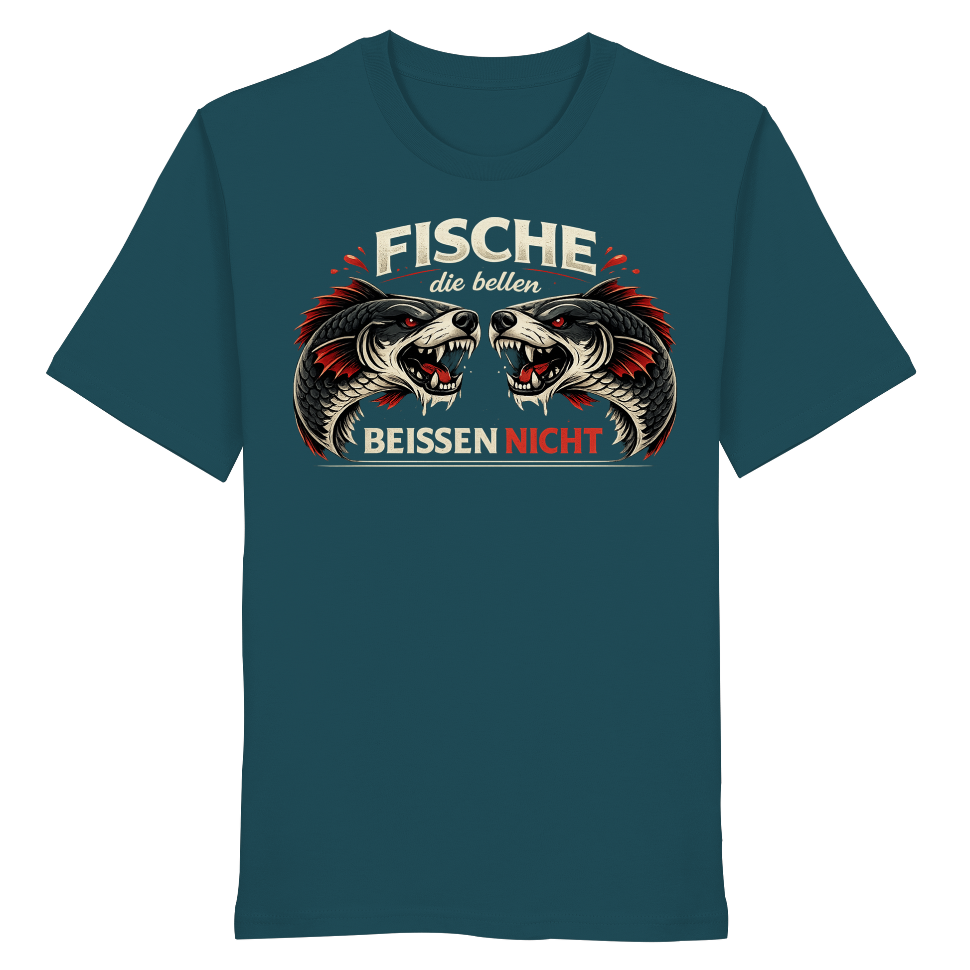 Fische die Bellen - Premium Shirt