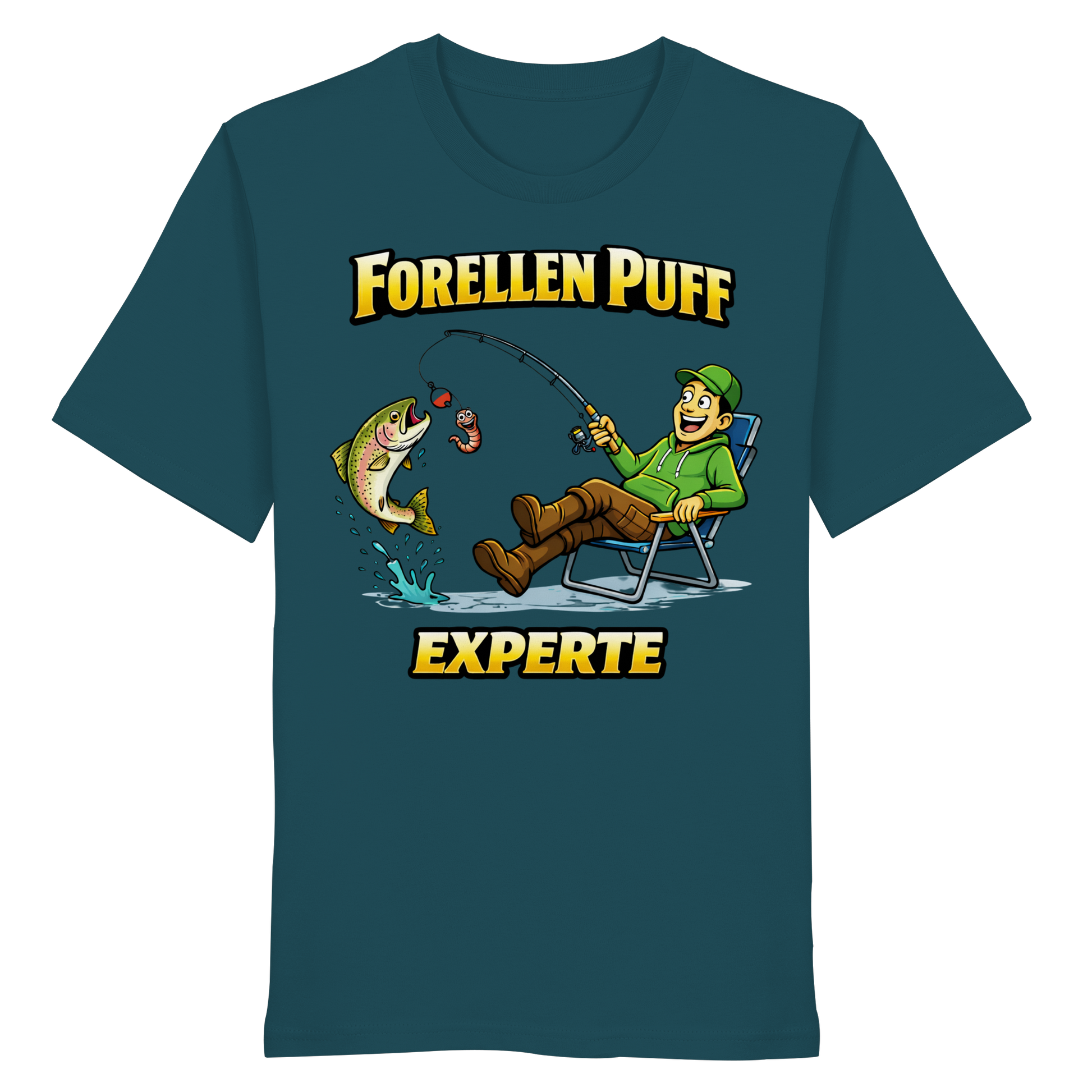 Forellen Puff Experte - Premium Shirt