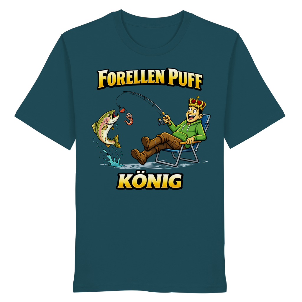 Forellen Puff König - Premium Shirt