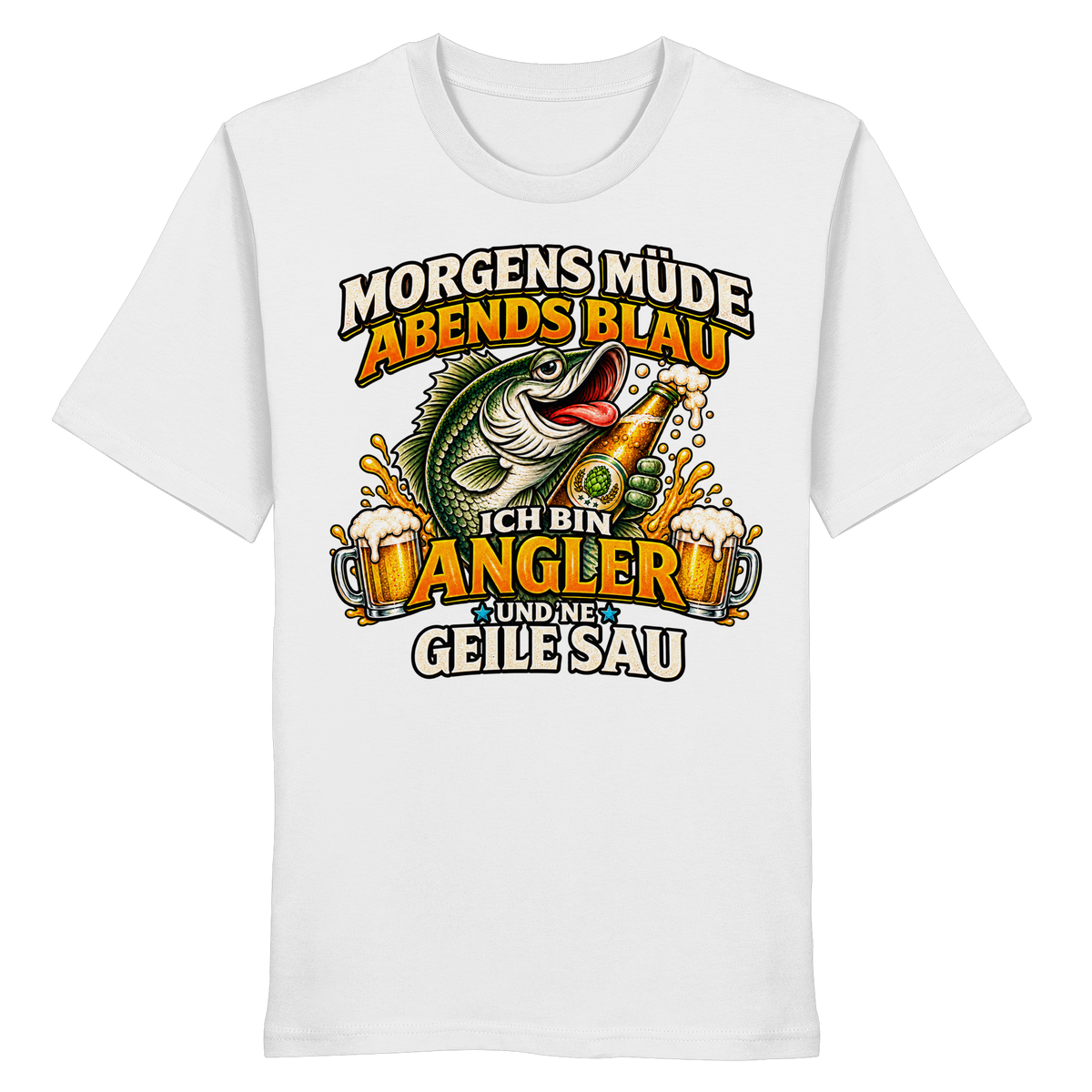 Morgens Müde - Premium-Shirt