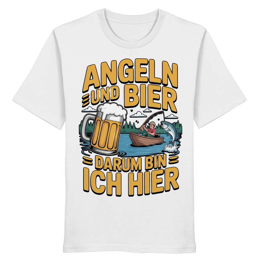 Angeln und Bier  - Premium Shirt